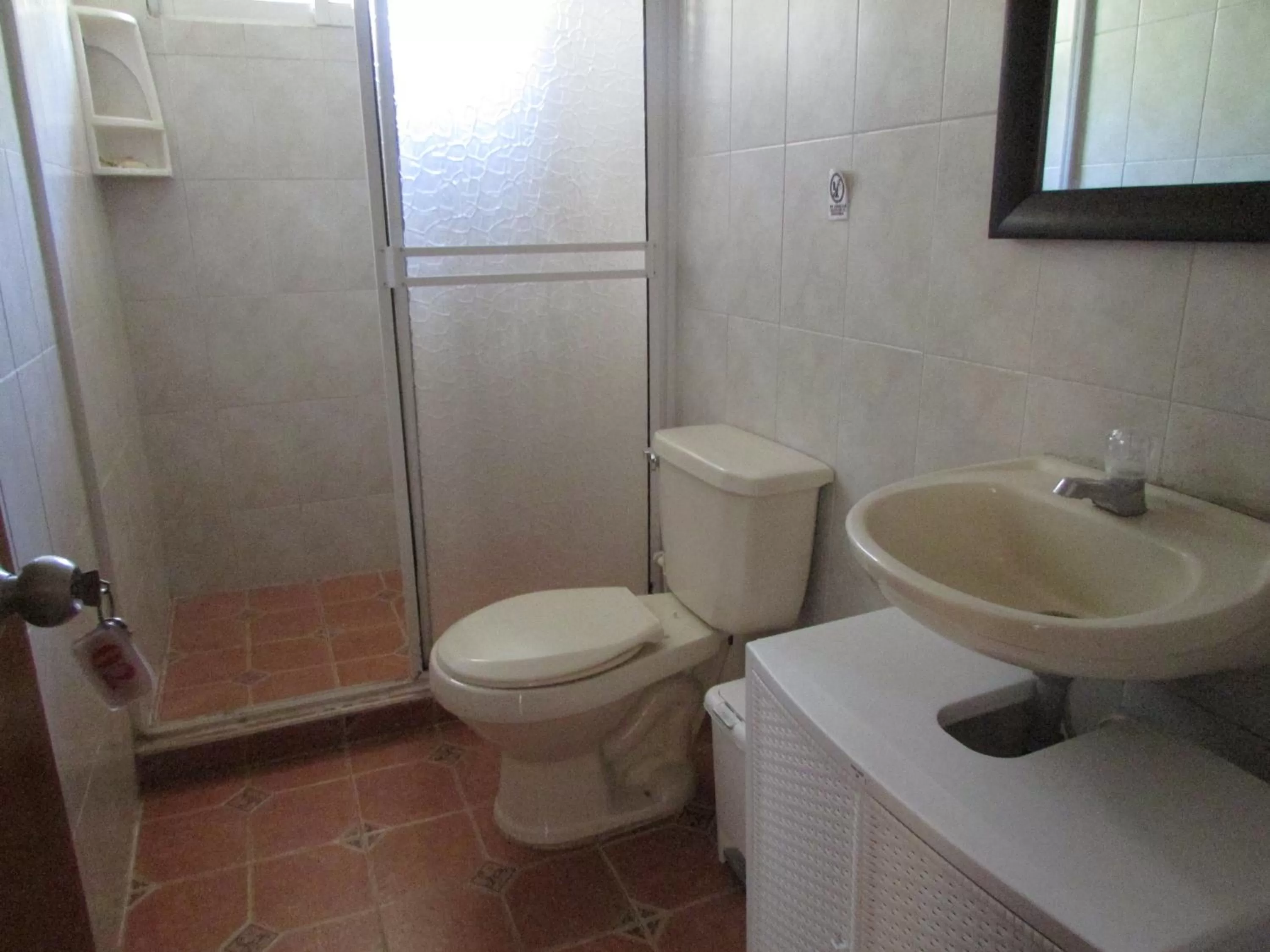 Bathroom in Posada Hostal Miss Marlly