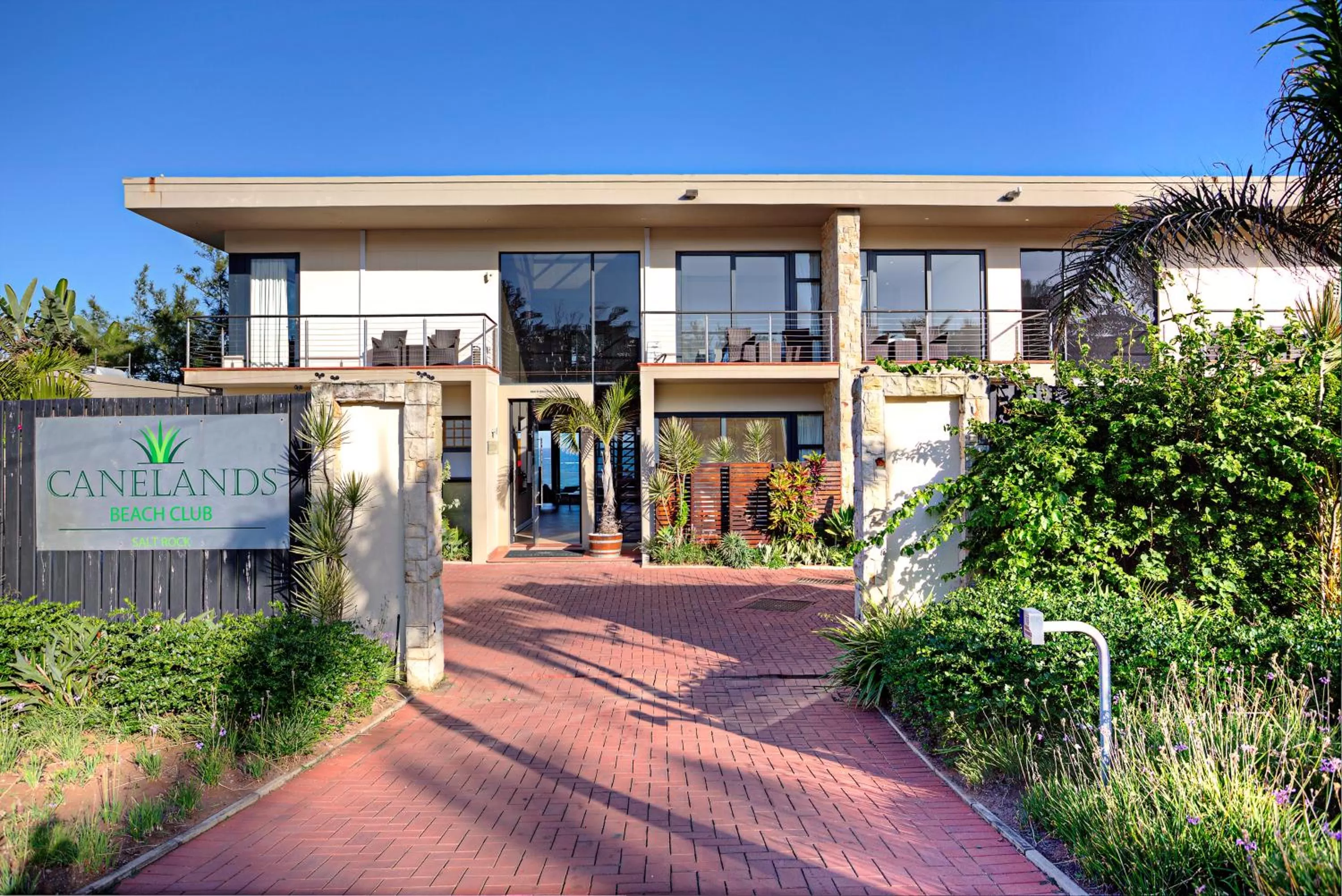 Facade/entrance in Canelands Beach Club