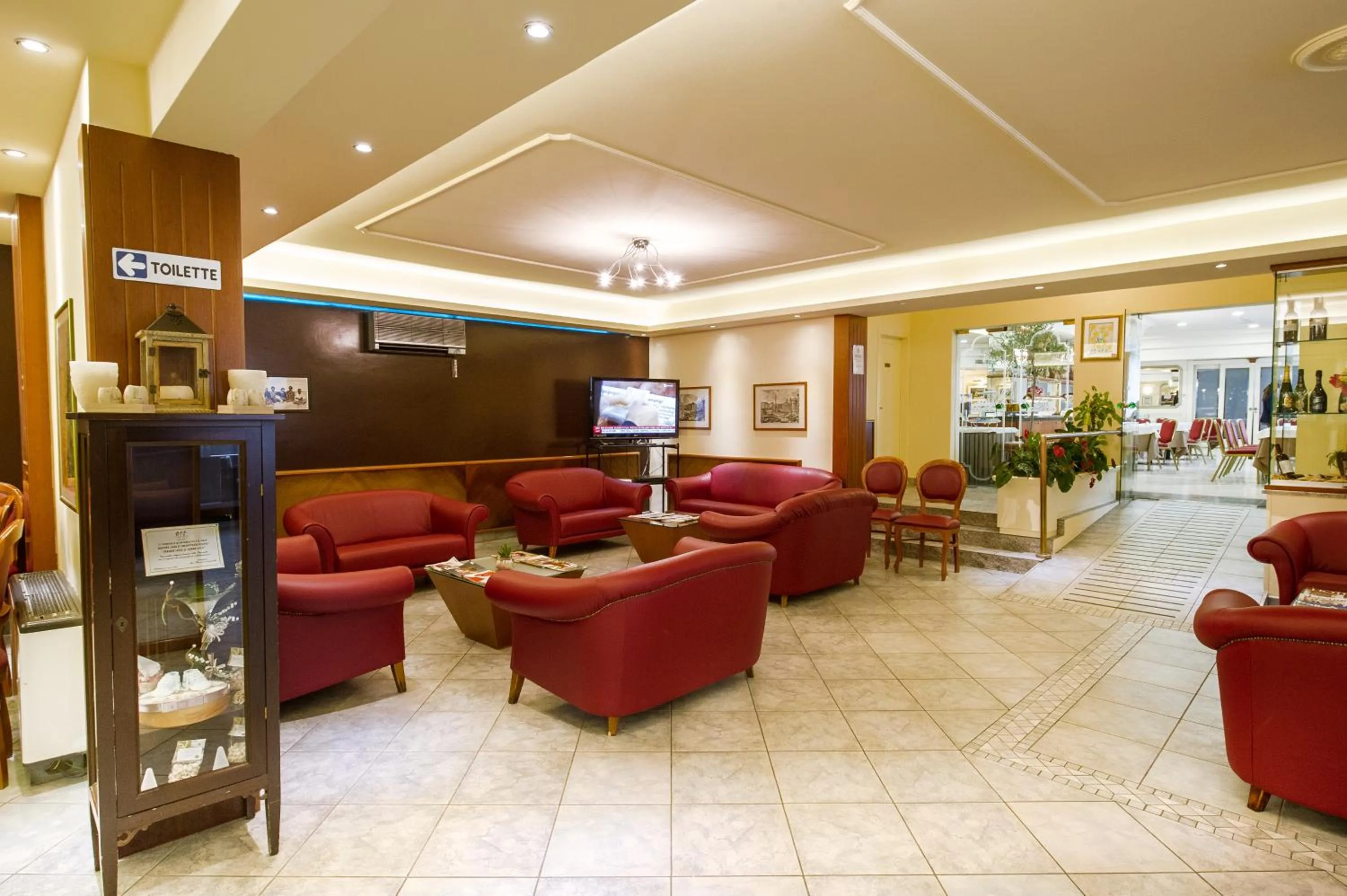 Lobby or reception in Hotel Sole