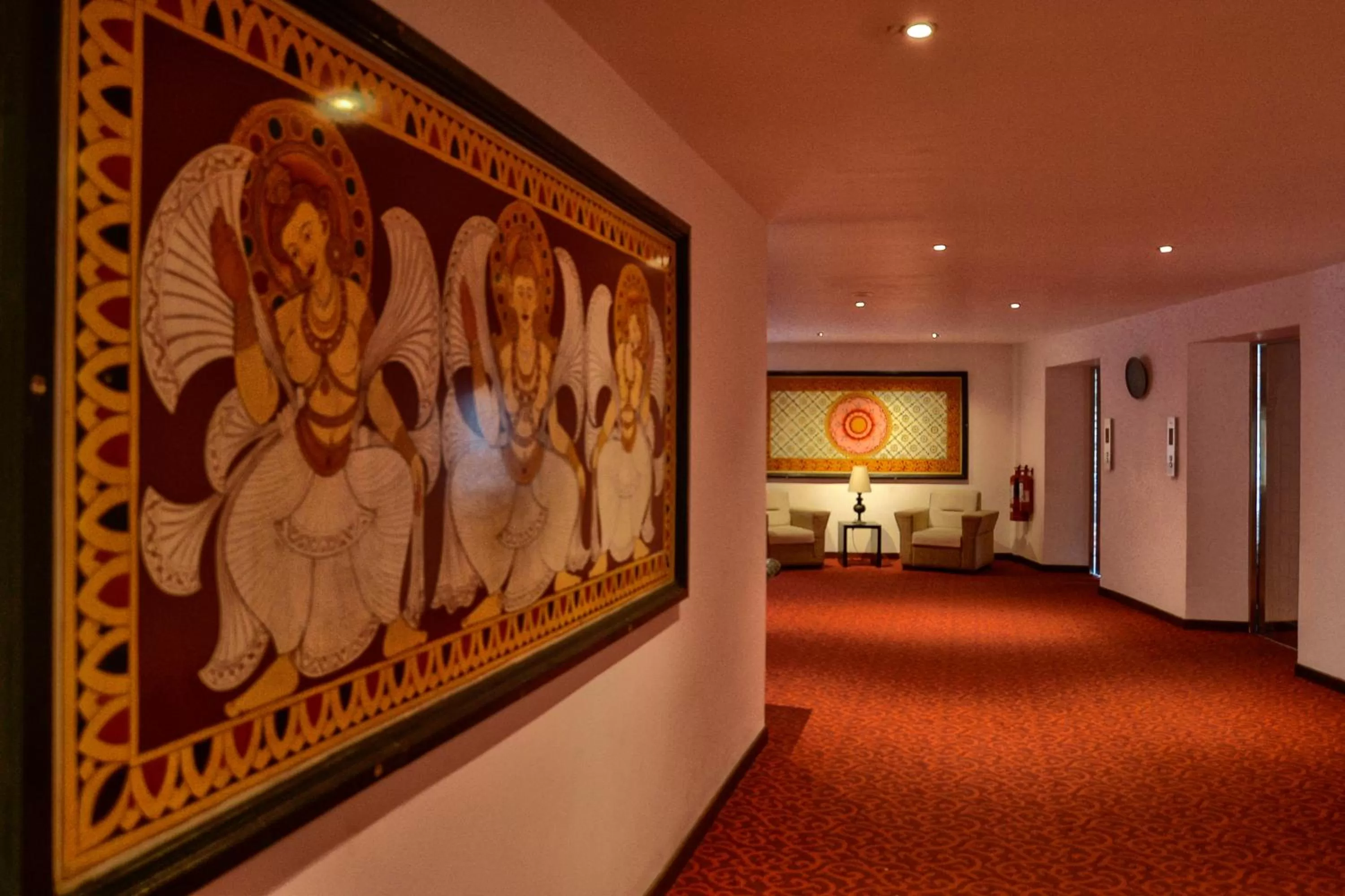 Decorative detail in Royal Kandyan Hotel