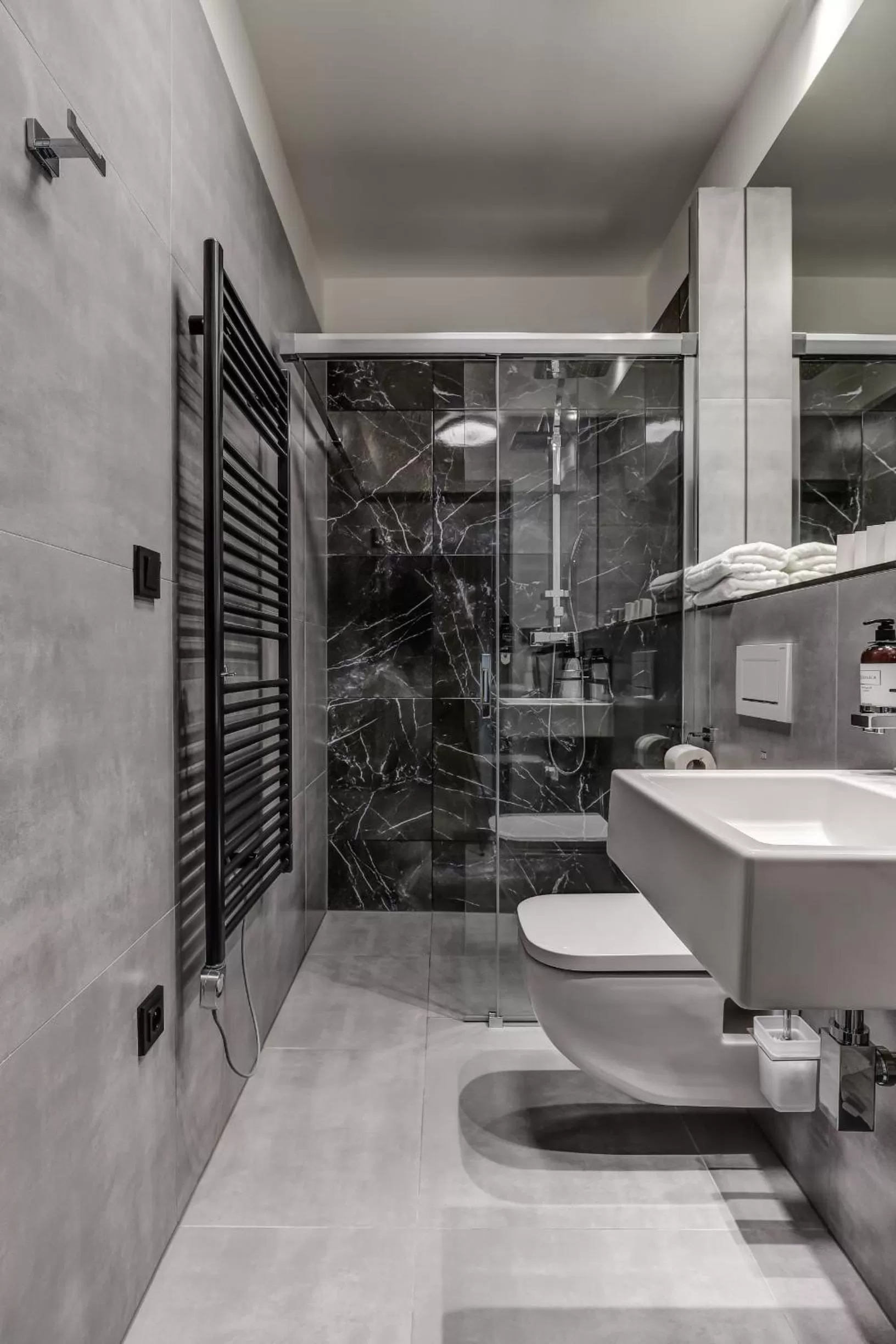 Bathroom in Hotel Maralák