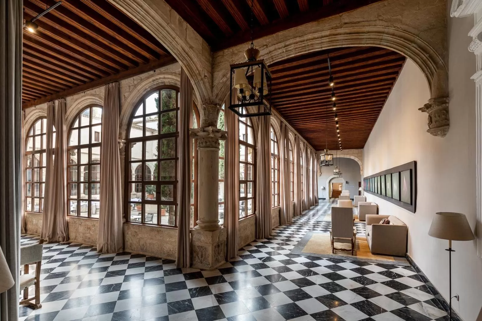 Patio in Parador de Cuenca