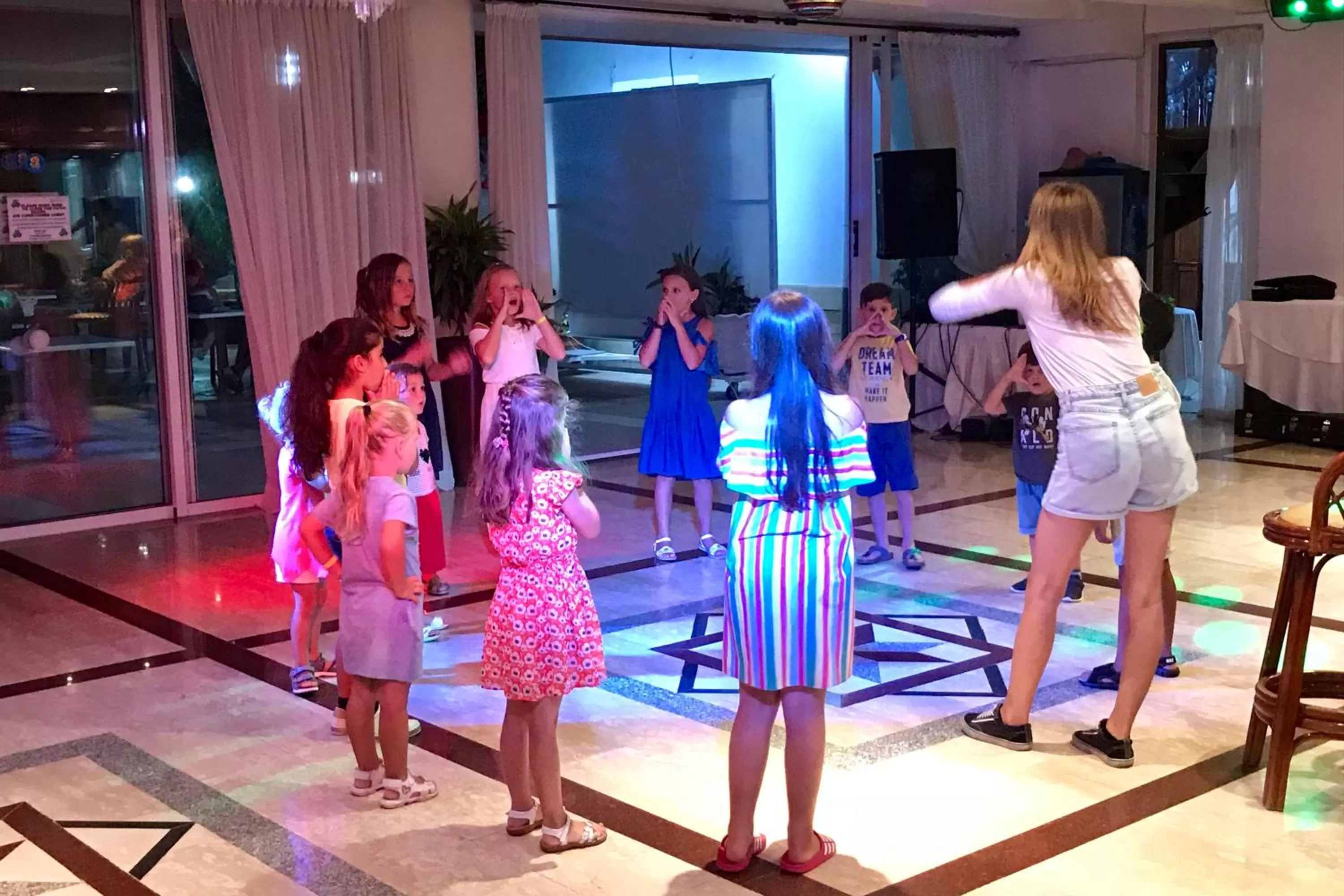 People in Avlida Hotel