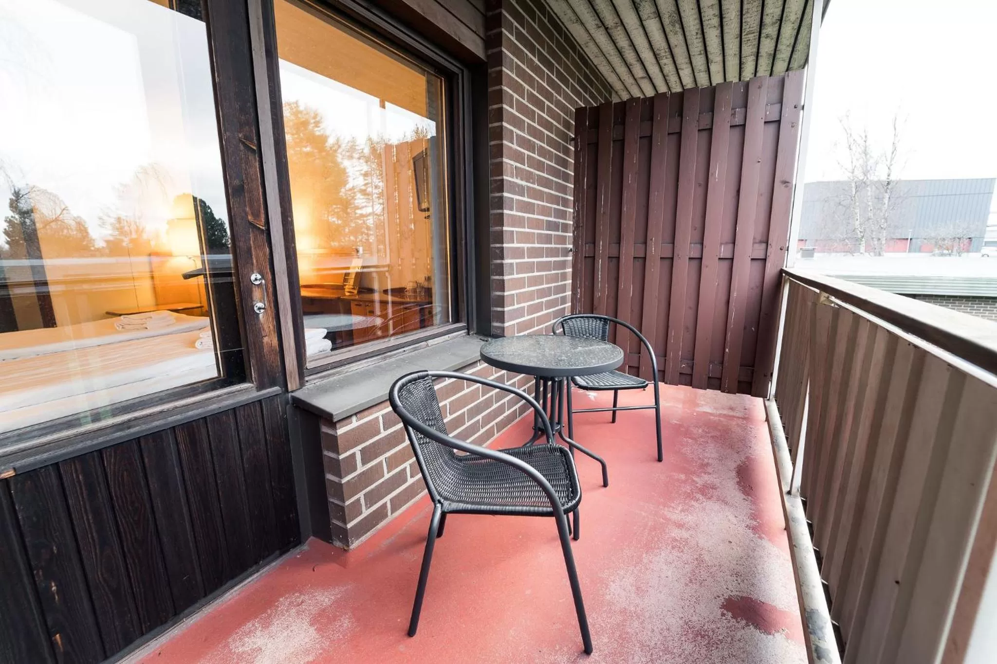 Balcony/Terrace in Budget Hotel Raahe