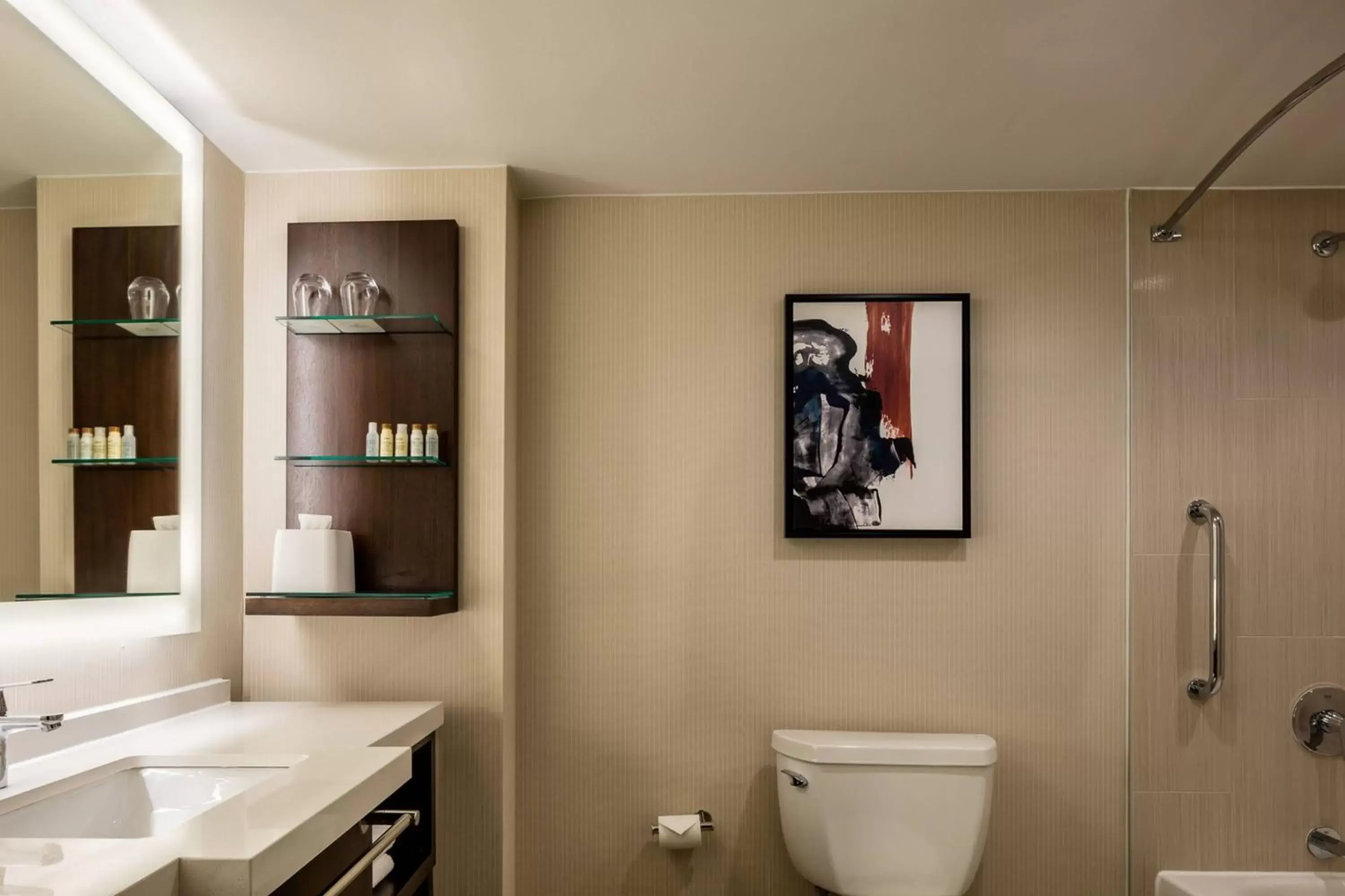 King Room with Adapted Tub - Mobility Accessible in Delta Hotels by Marriott Philadelphia Airport King Room with Adapted Tub - Mobility Accessible in Delta Hotels by Marriott Philadelphia Airport