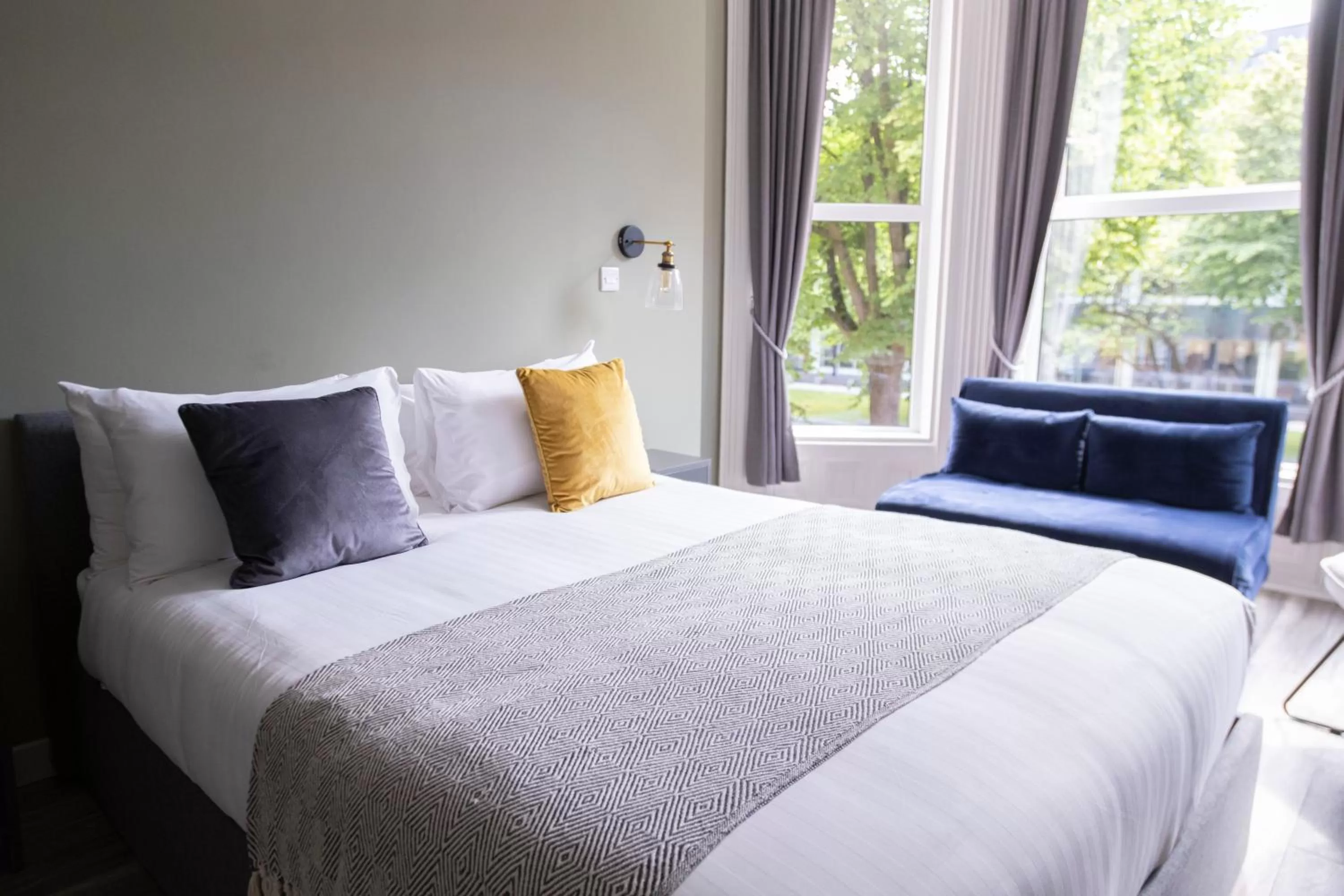 Bed in Number 11 by the Warren Collection