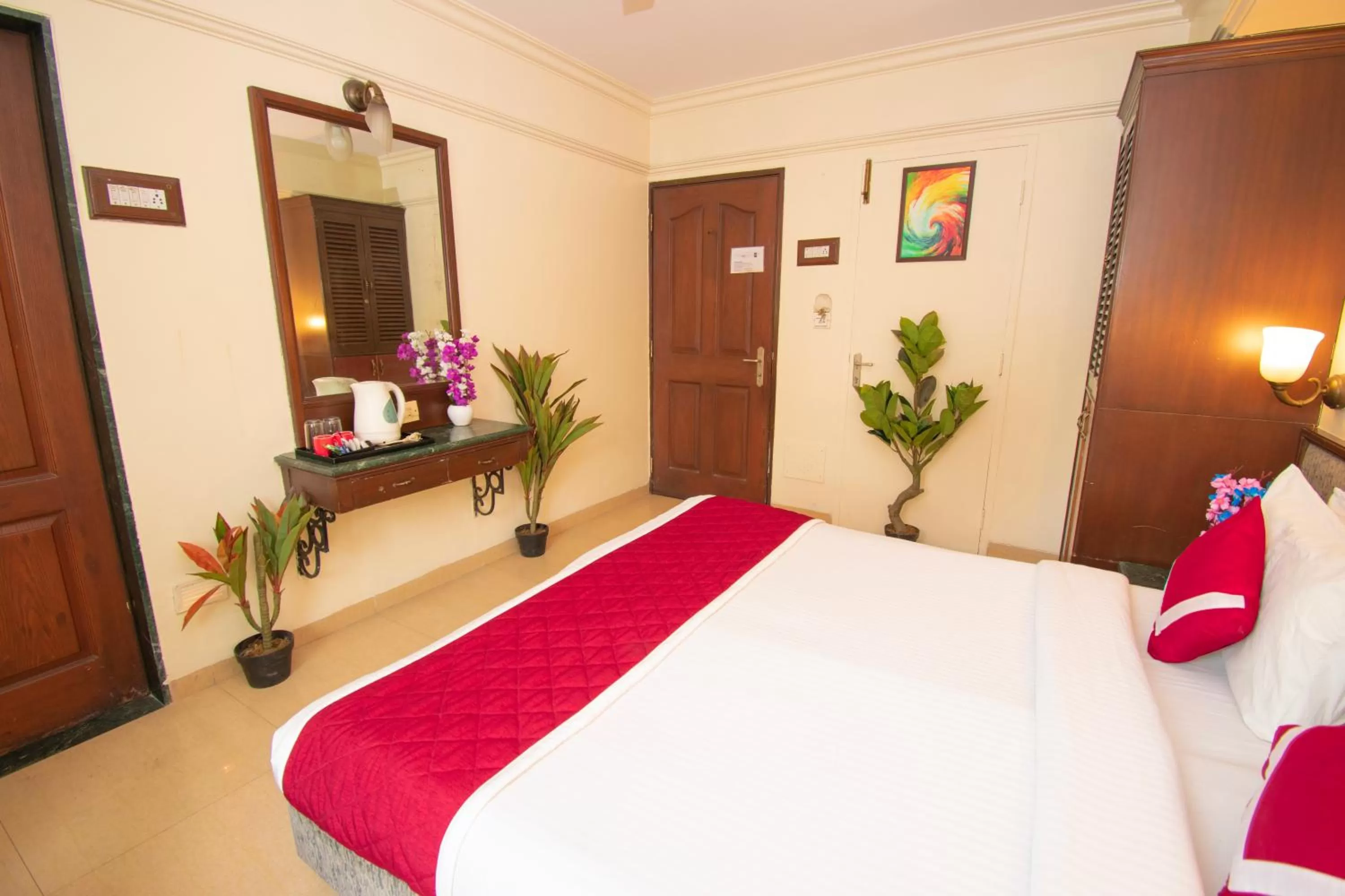 Bed in Octave Bund Garden