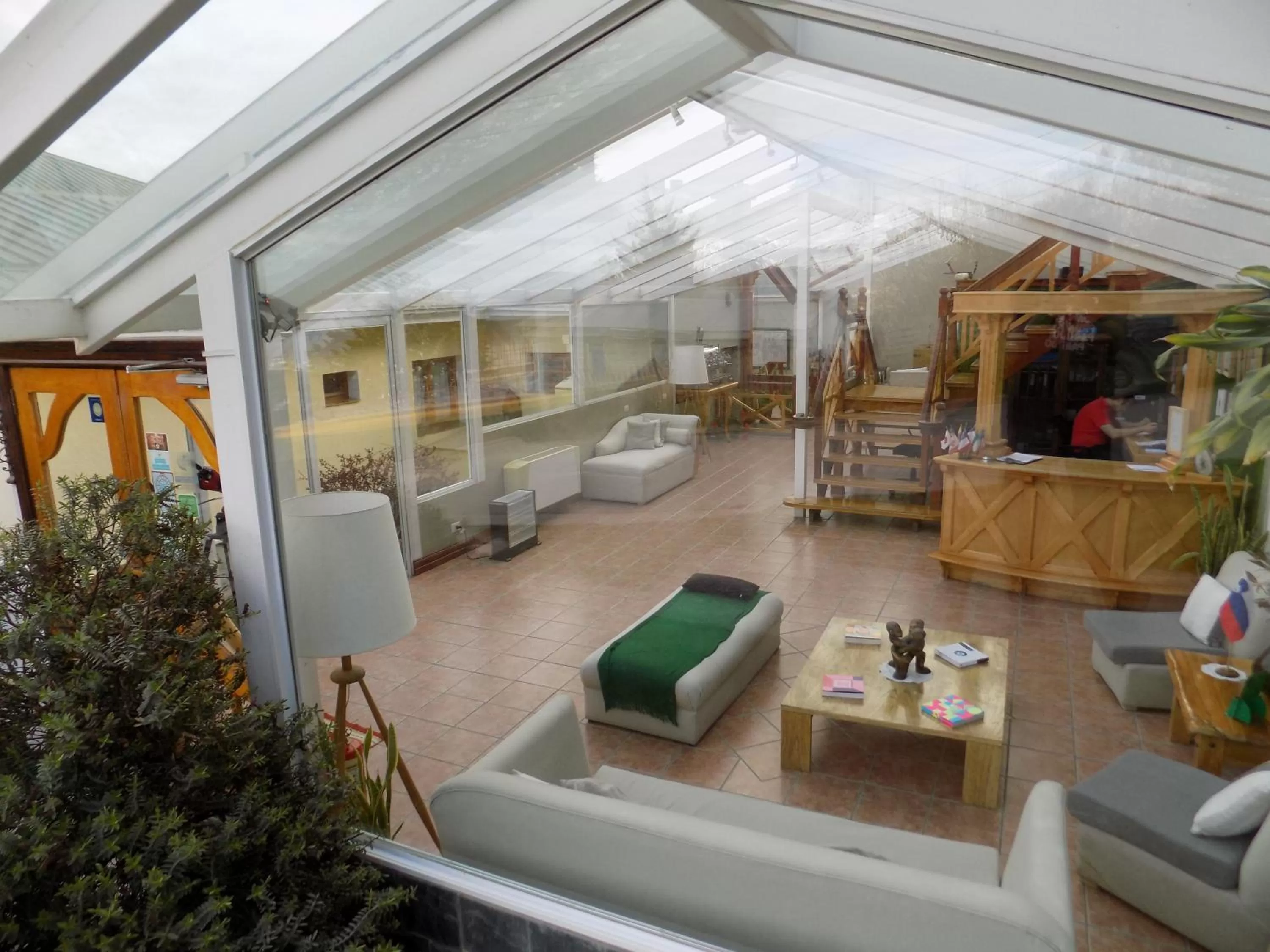 Lobby or reception in Hostería Patagonia Jarke