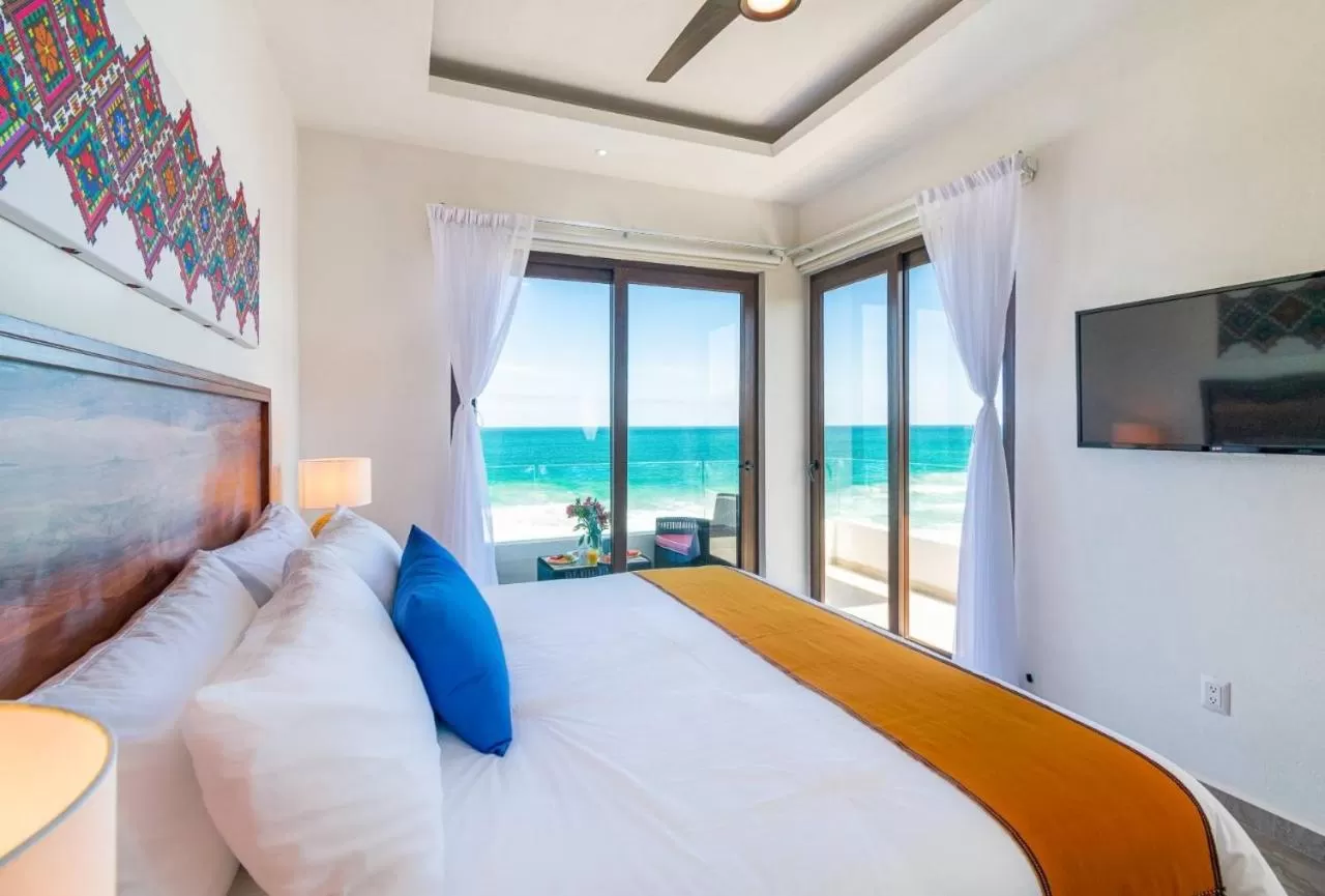 Bed in Hotel Xiobella Adults Only Punta de Mita