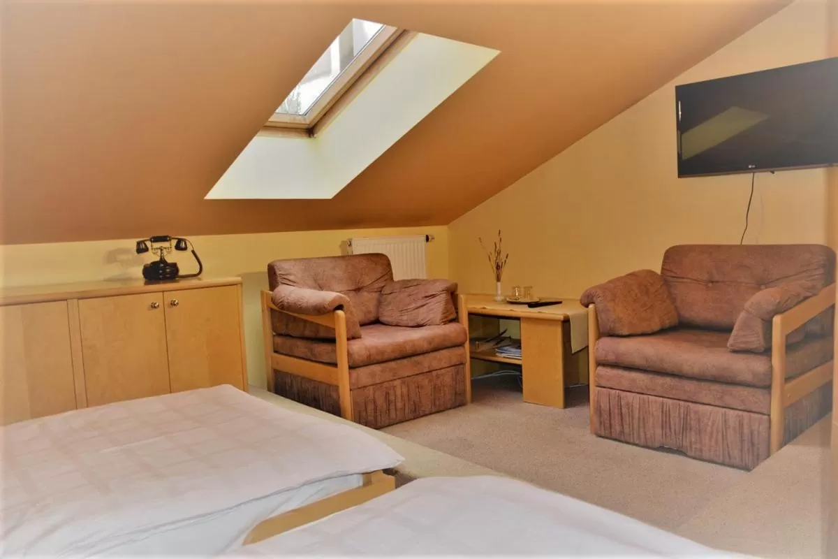 Seating Area in Hotel Zámeček na Čeladné