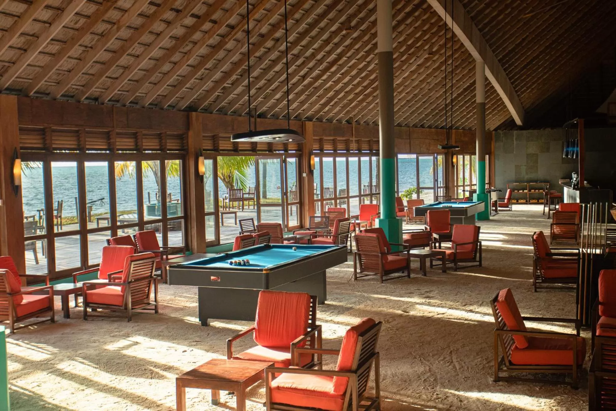 Billiard in Canareef Resort Maldives