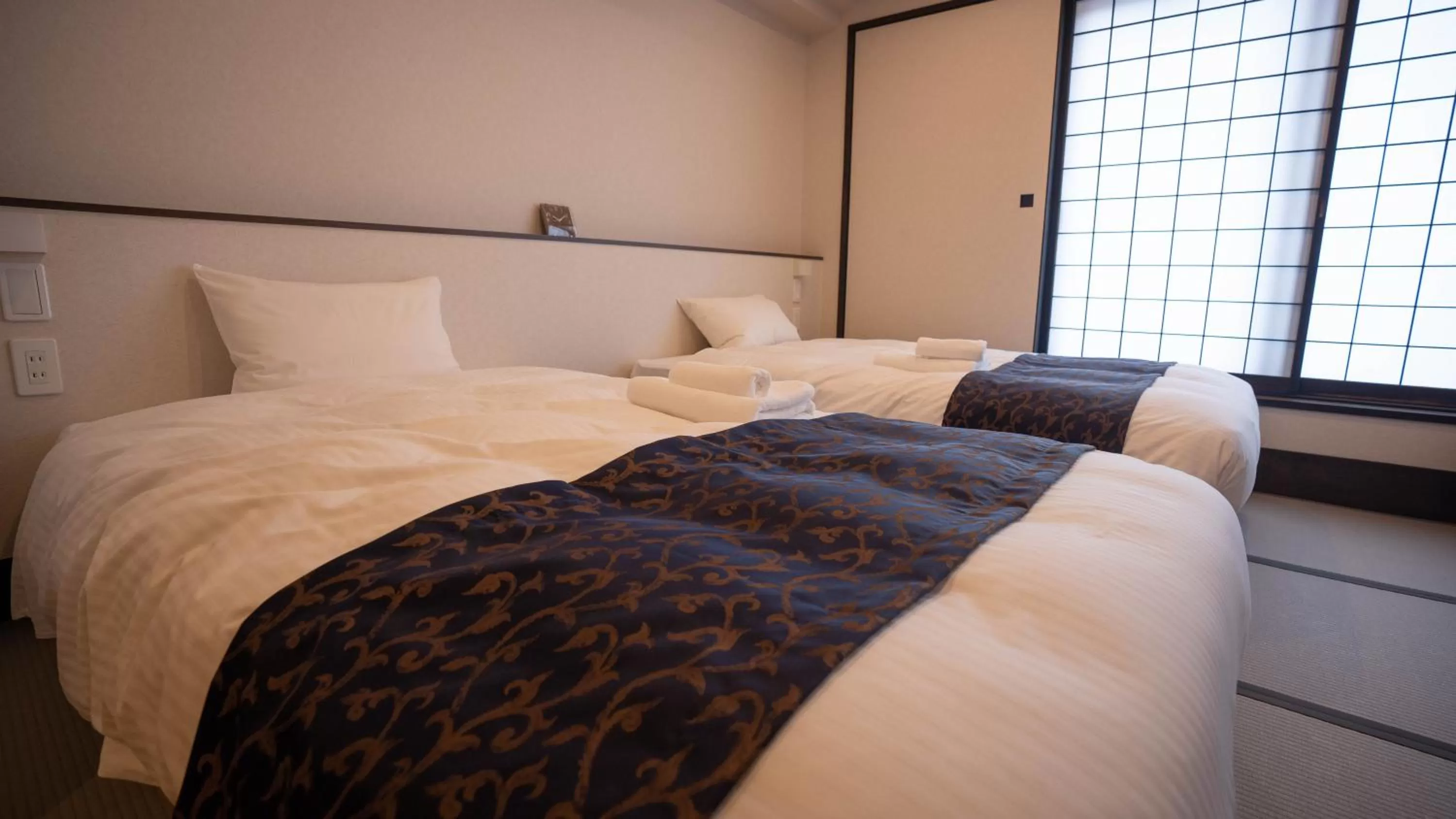 Bedroom, Bed in LC Goryokaku Hotel