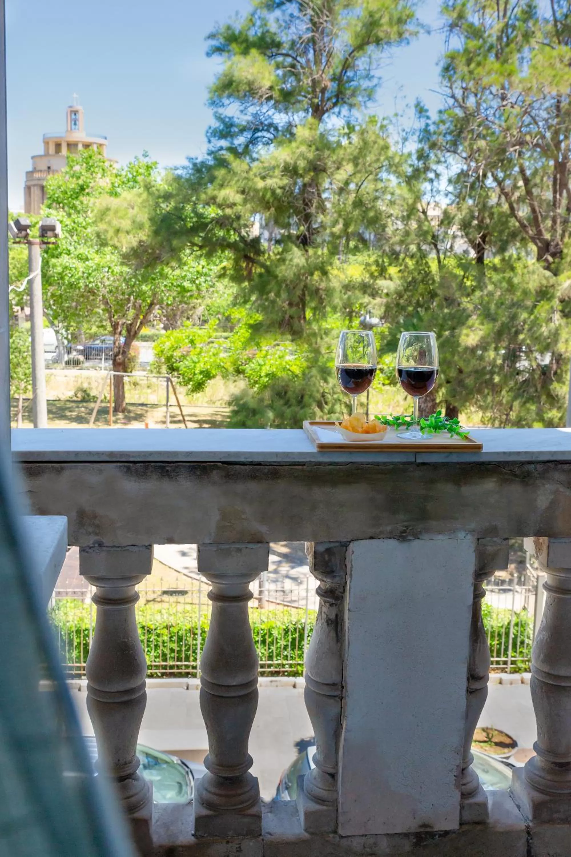 Balcony/Terrace in Anime Bed&Breakfast