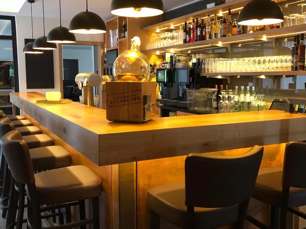 Lounge or bar in Landhaus Bruckmann