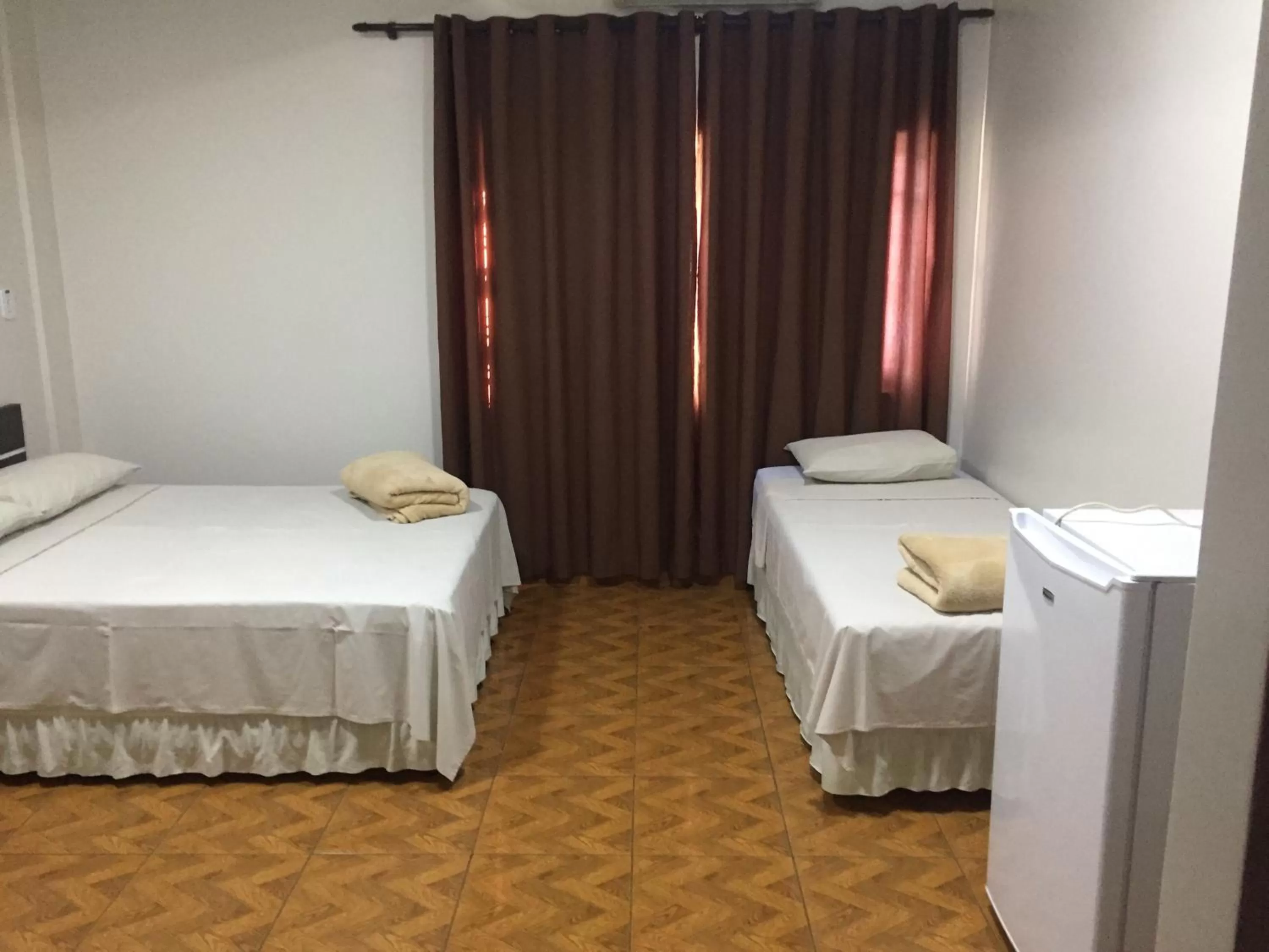 Bed in Hotel Paradizzo