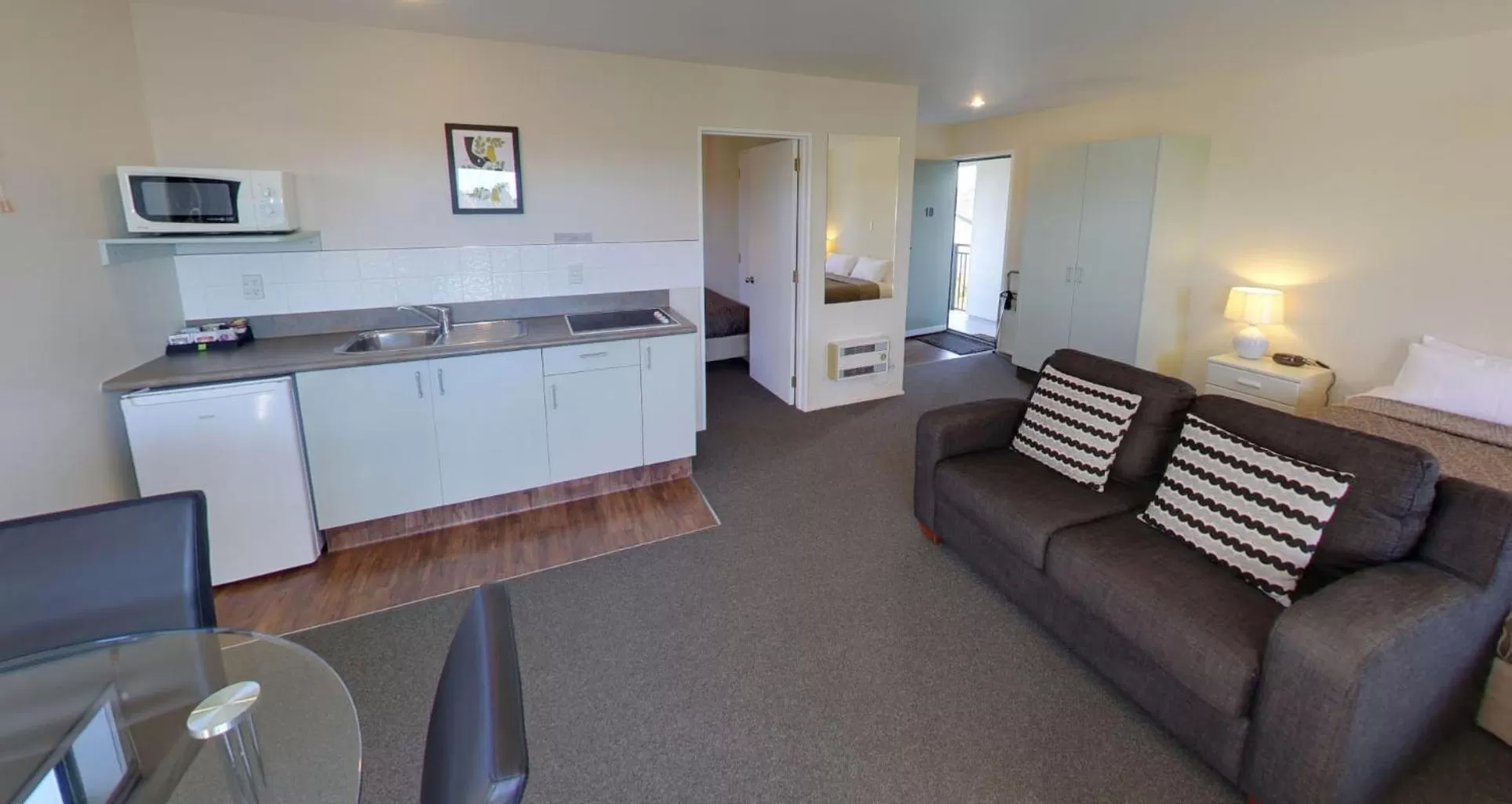 Photo of the whole room in Westport Spa Motel