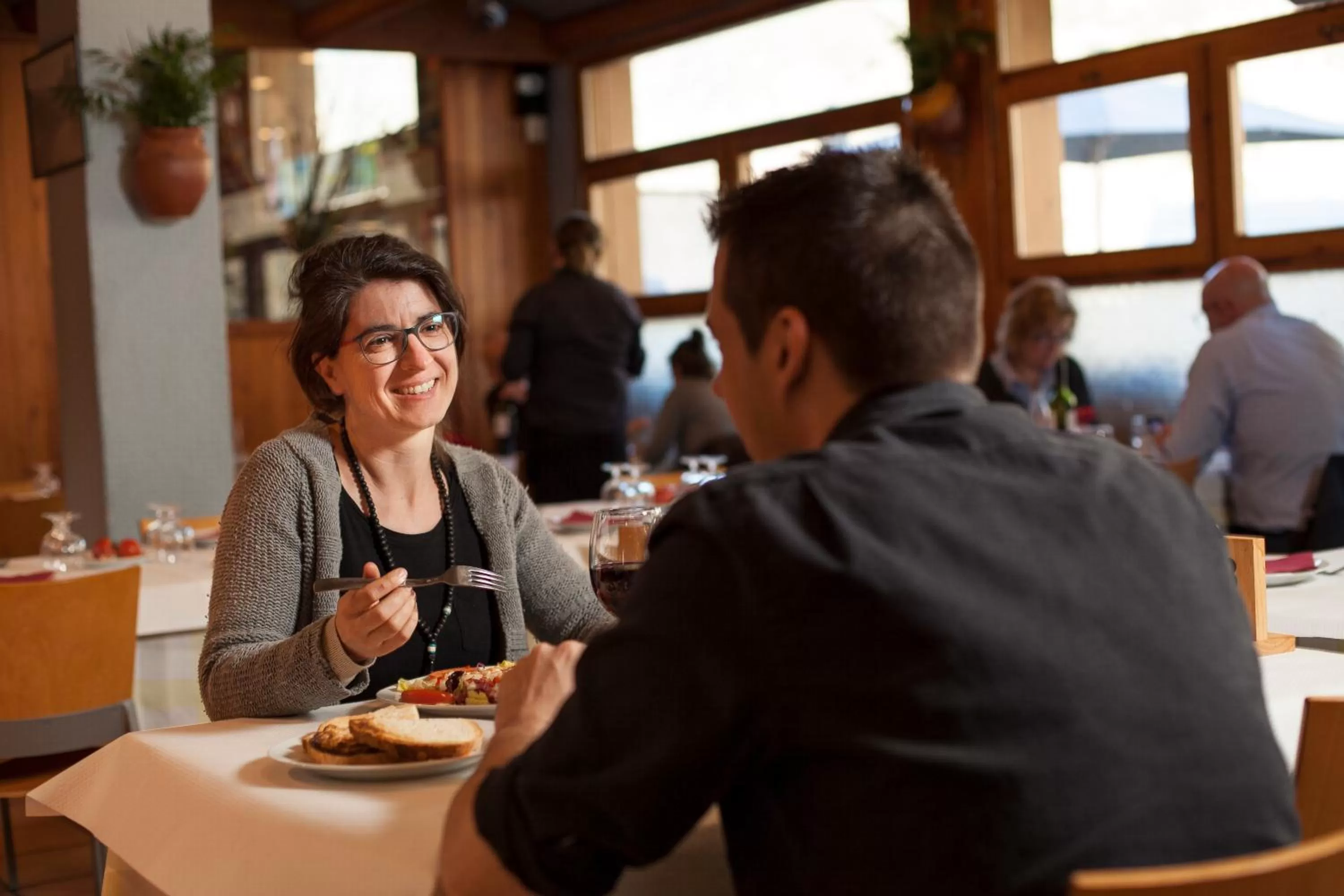 Restaurant/places to eat in Hotel Restaurant Les Brases