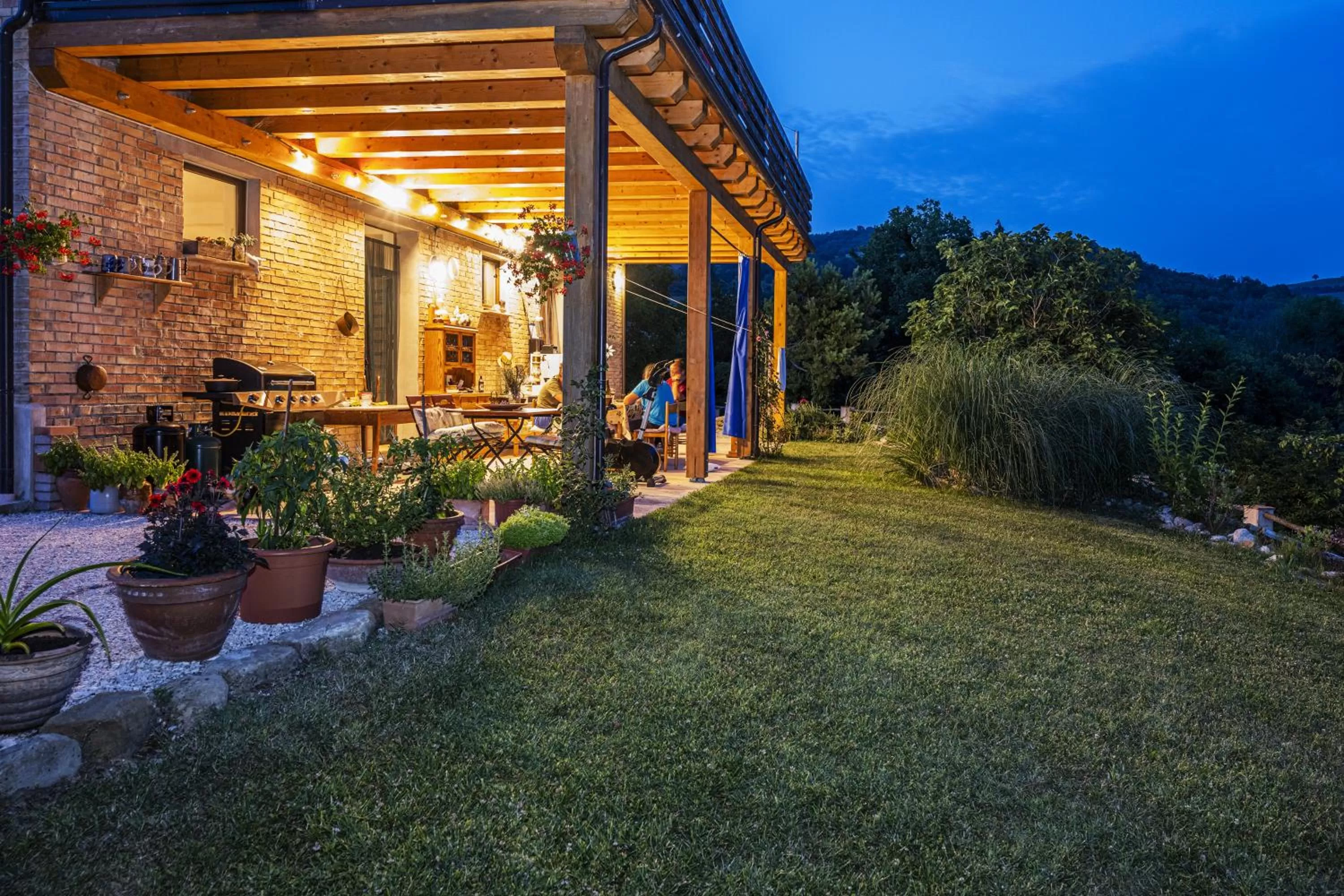 Property building in Casa Friano