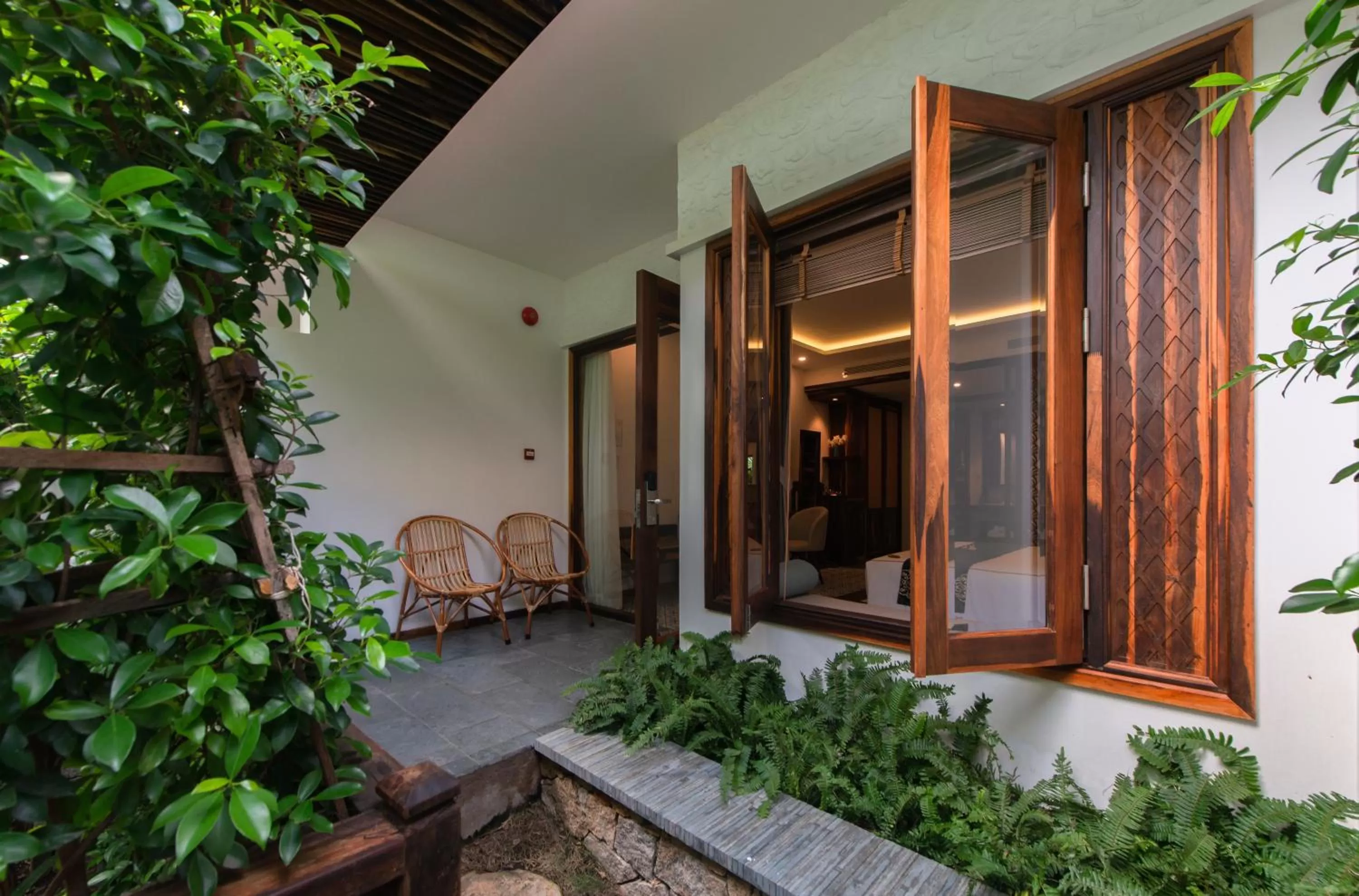 Balcony/Terrace in Alibu Resort Nha Trang