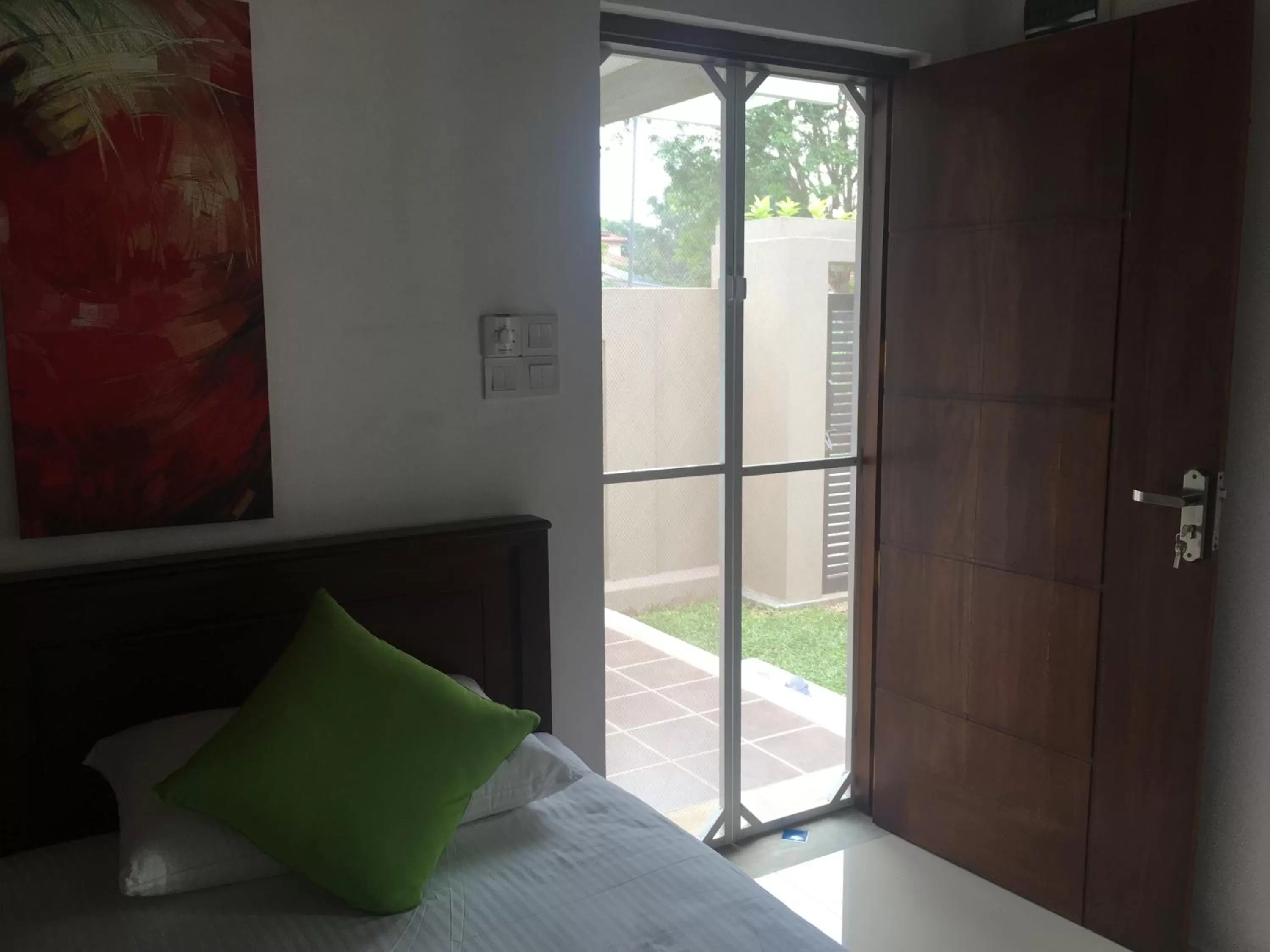 Balcony/Terrace, Bed in Villa A50