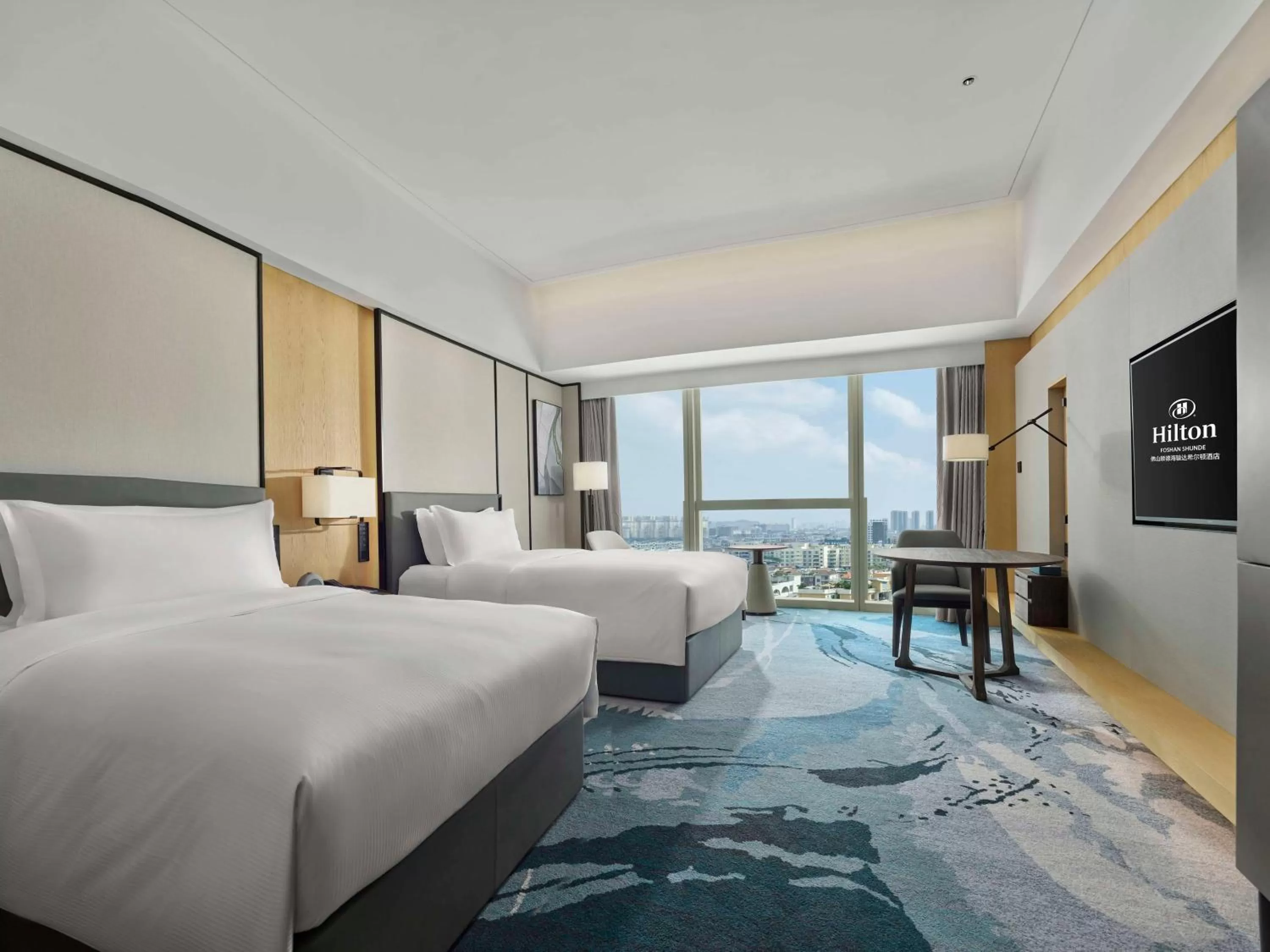 Bedroom, Bed in Hilton Foshan Shunde