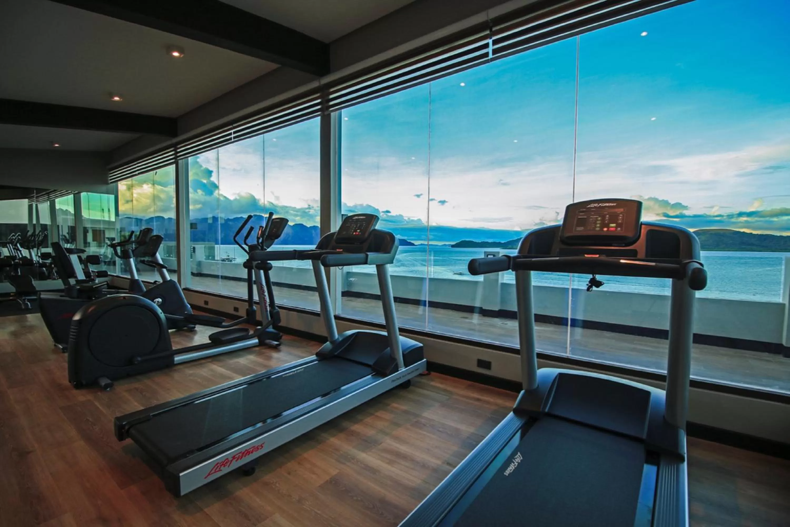 Fitness centre/facilities in Two Seasons Coron Bayside Hotel
