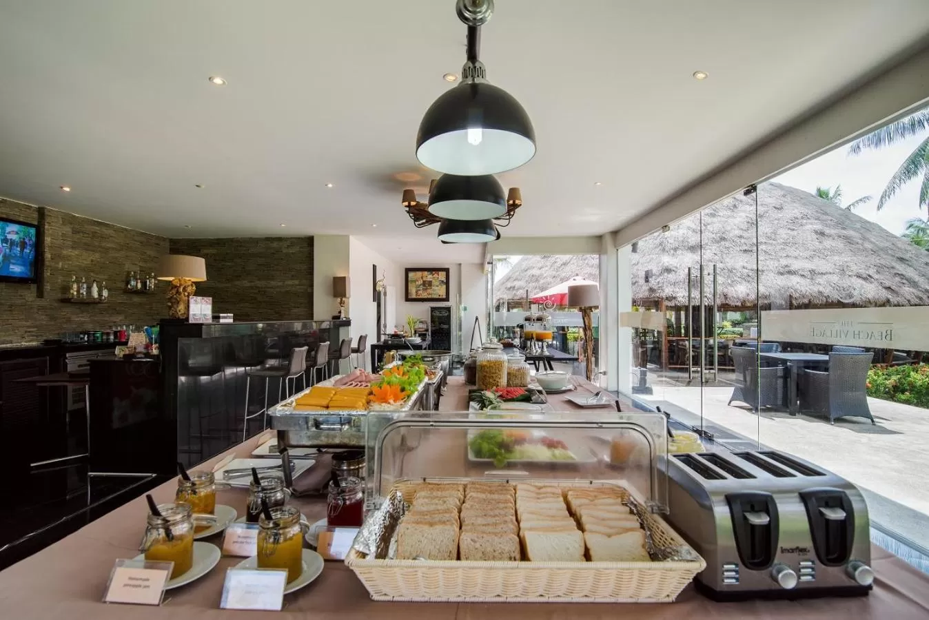 Breakfast in The Beach Village Resort