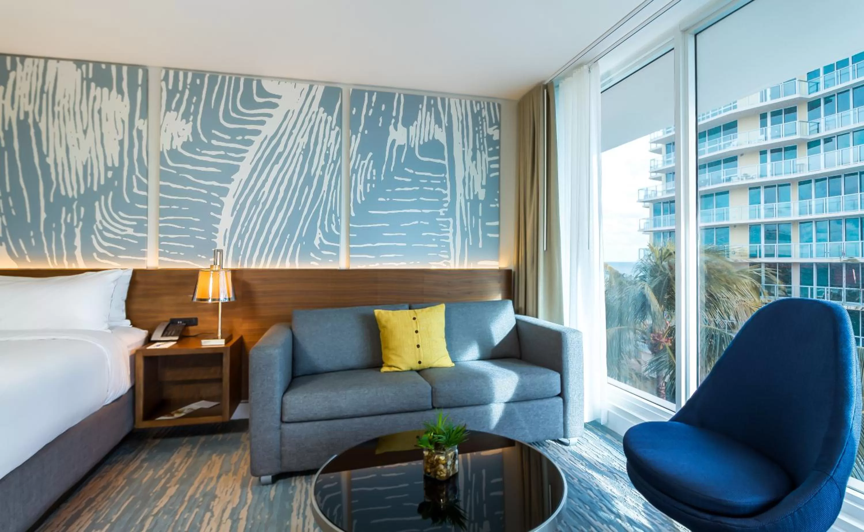 Bed in B Ocean Resort Fort Lauderdale Beach