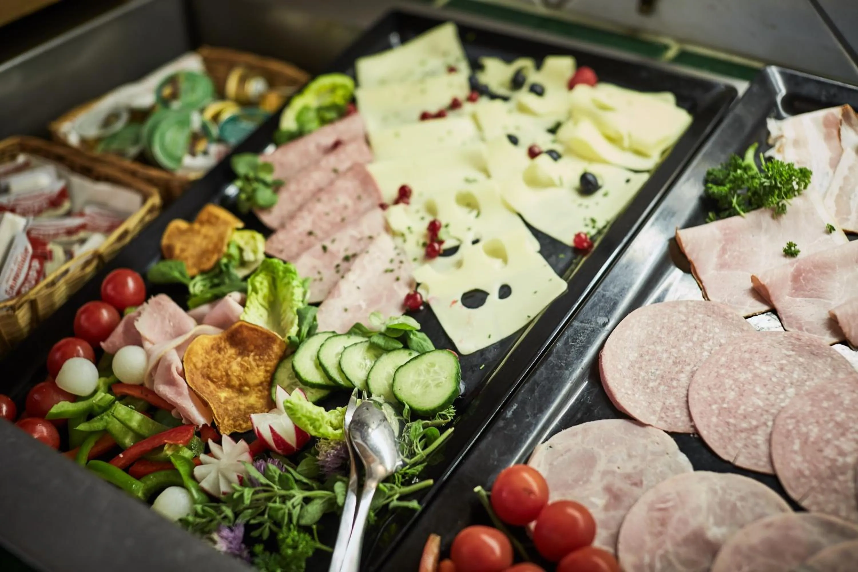 Buffet breakfast in Hotel Donauhof