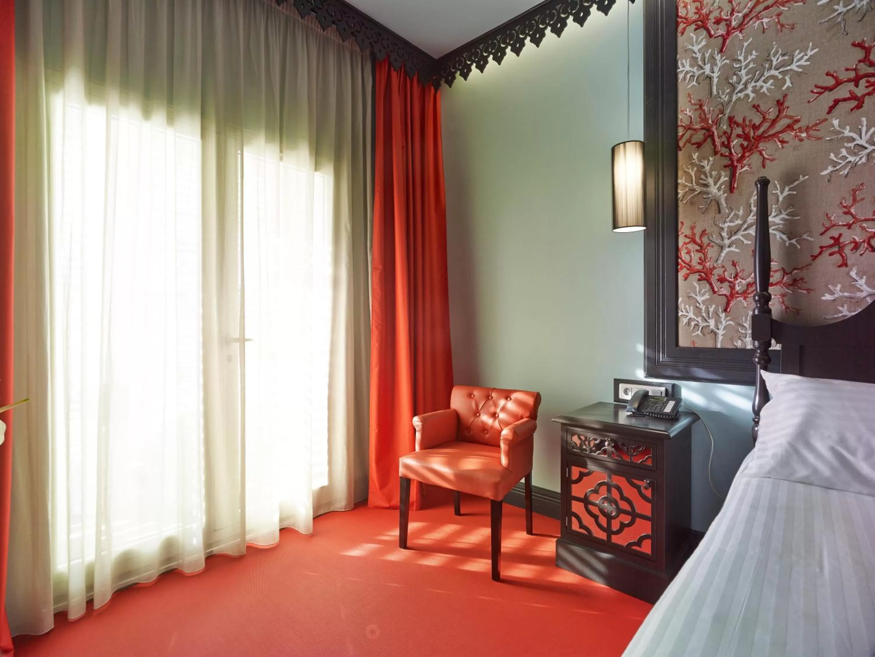 Bedroom, Bed in Villa Delisle Hôtel & Spa