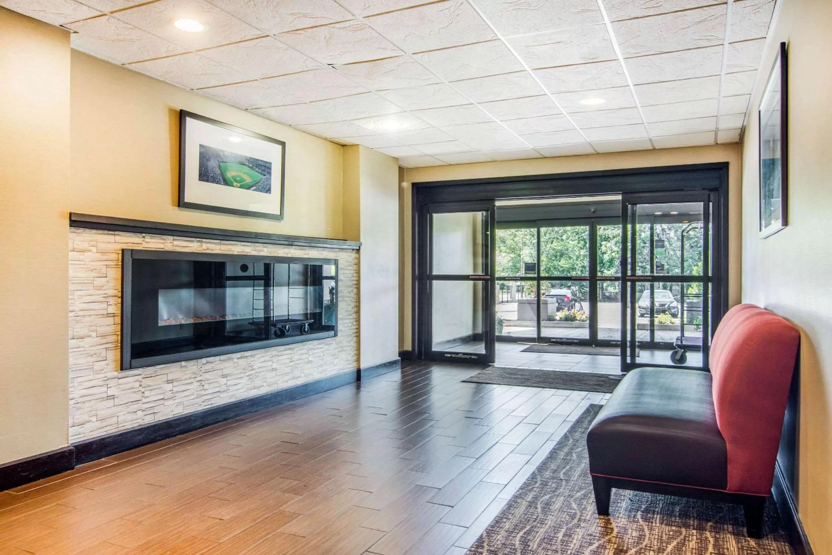 Lobby or reception in Comfort Inn Atlanta Downtown South