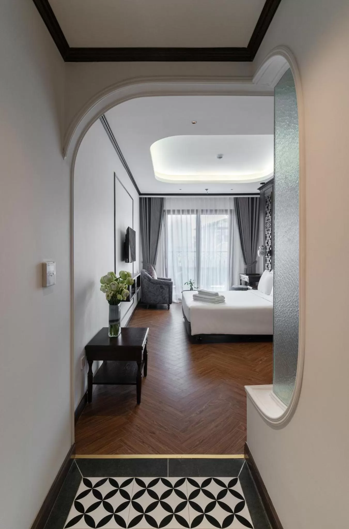 Photo of the whole room in Paradise Suites Nguyen Khuyen