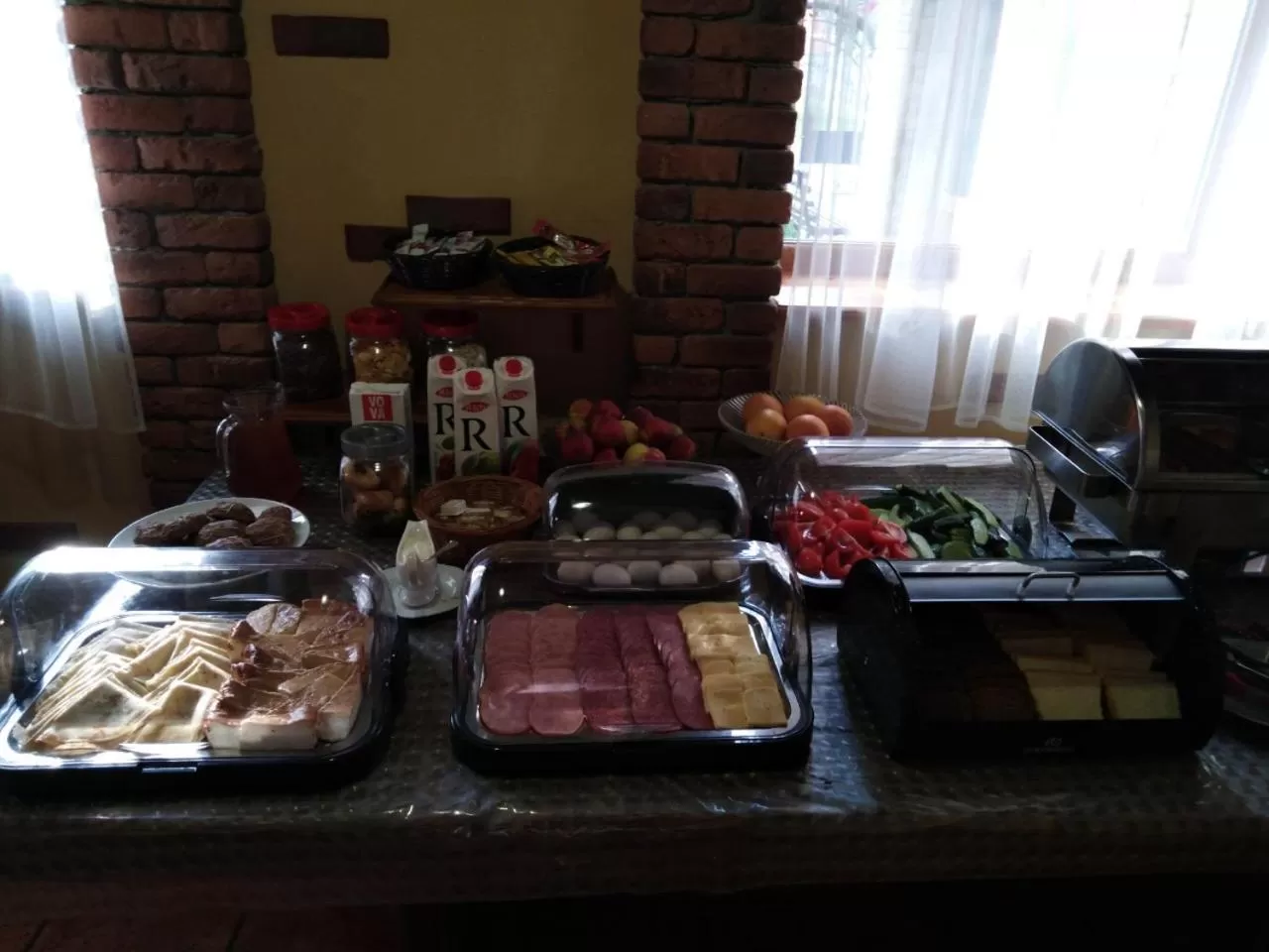 Breakfast in Stara Vezha Hotel