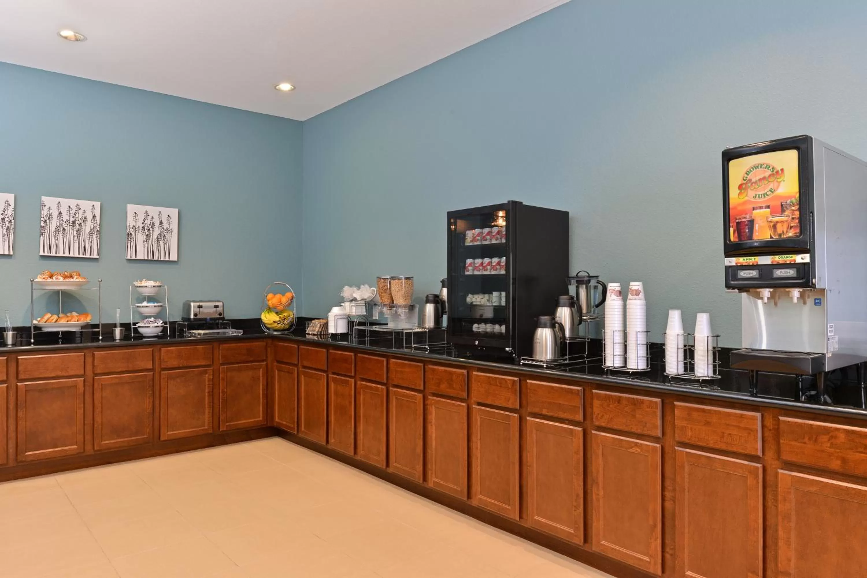 Buffet breakfast in Sleep Inn & Suites Meridian - Bonita Lakes