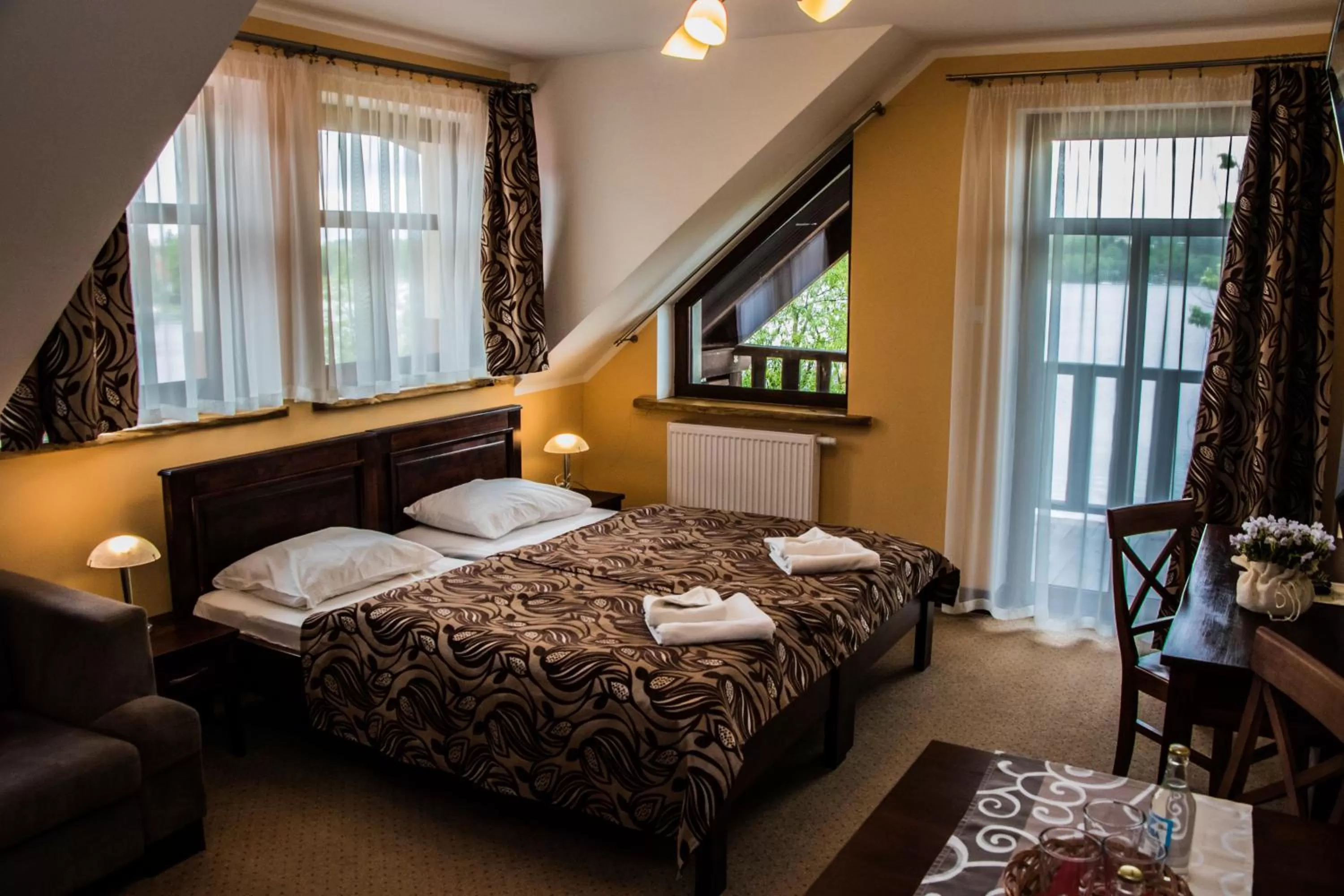 Day, Bed in Gościniec Molo