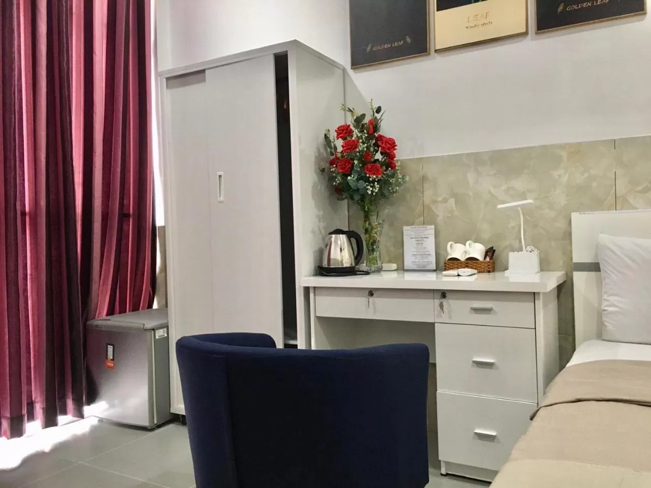 Bed in SaiGon CoZy Hotel "241 Pham Ngu Lao Street''