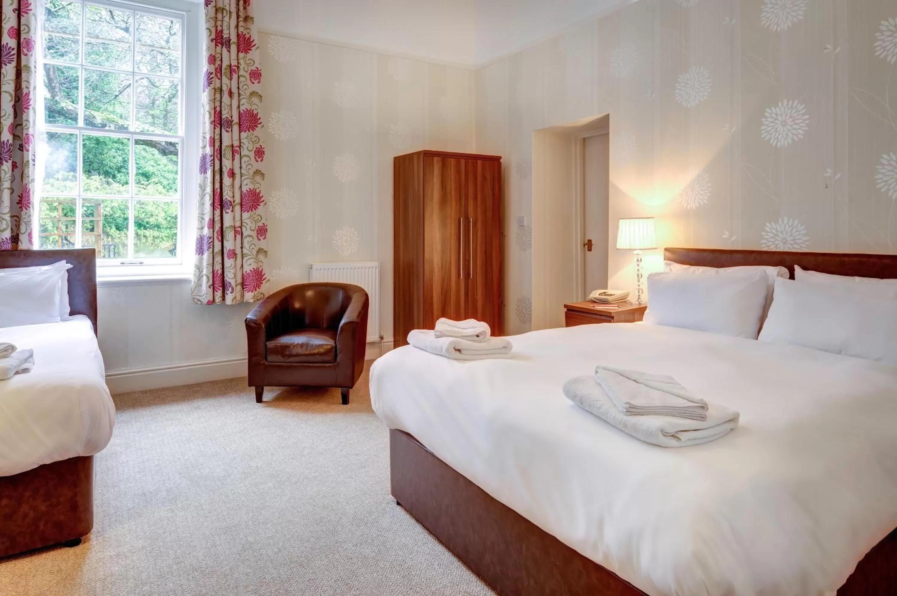 Bathroom, Bed in Lord Haldon Country Hotel, Sure Hotel Collection by Best Western