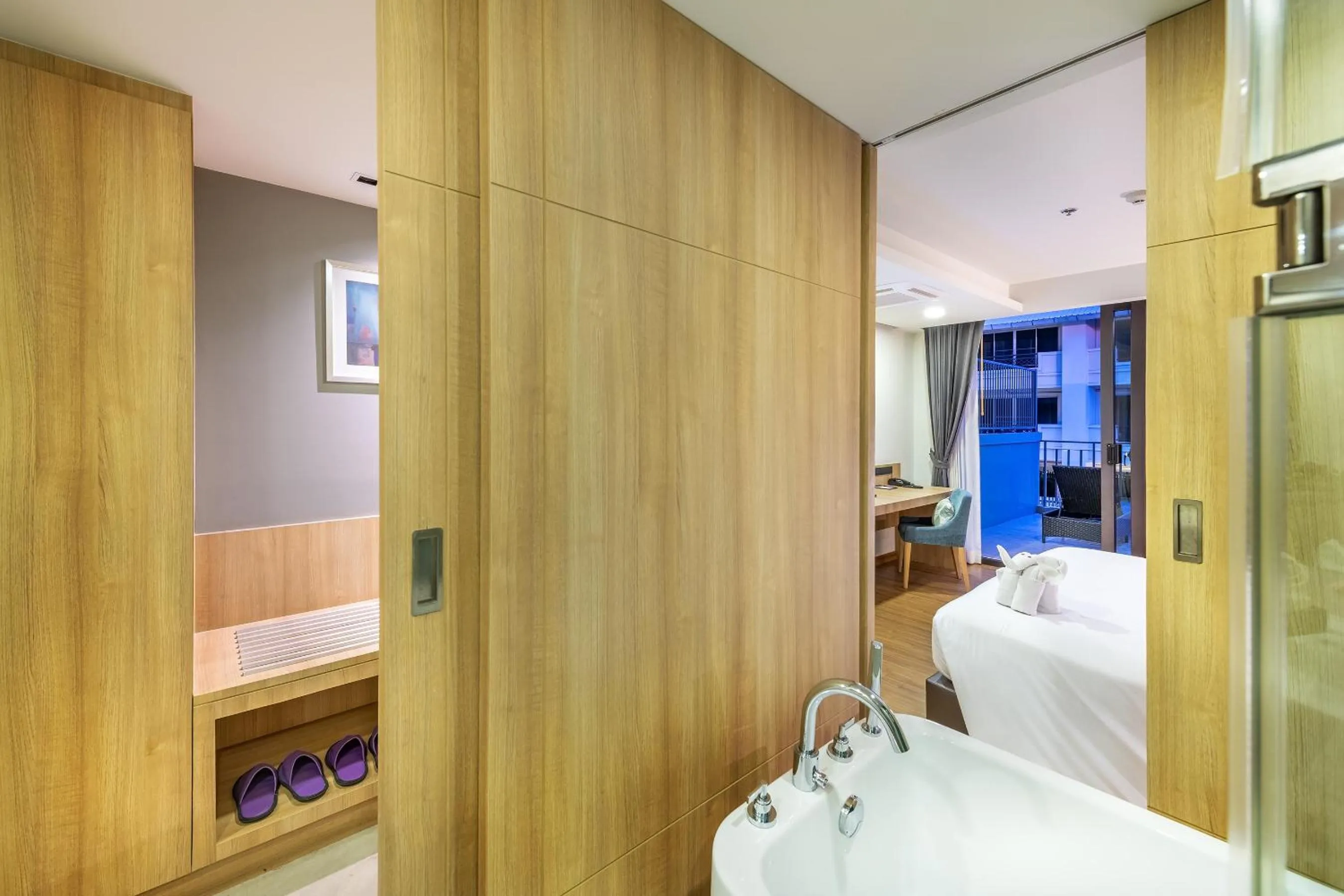 Bathroom in D Varee Diva Central Rayong