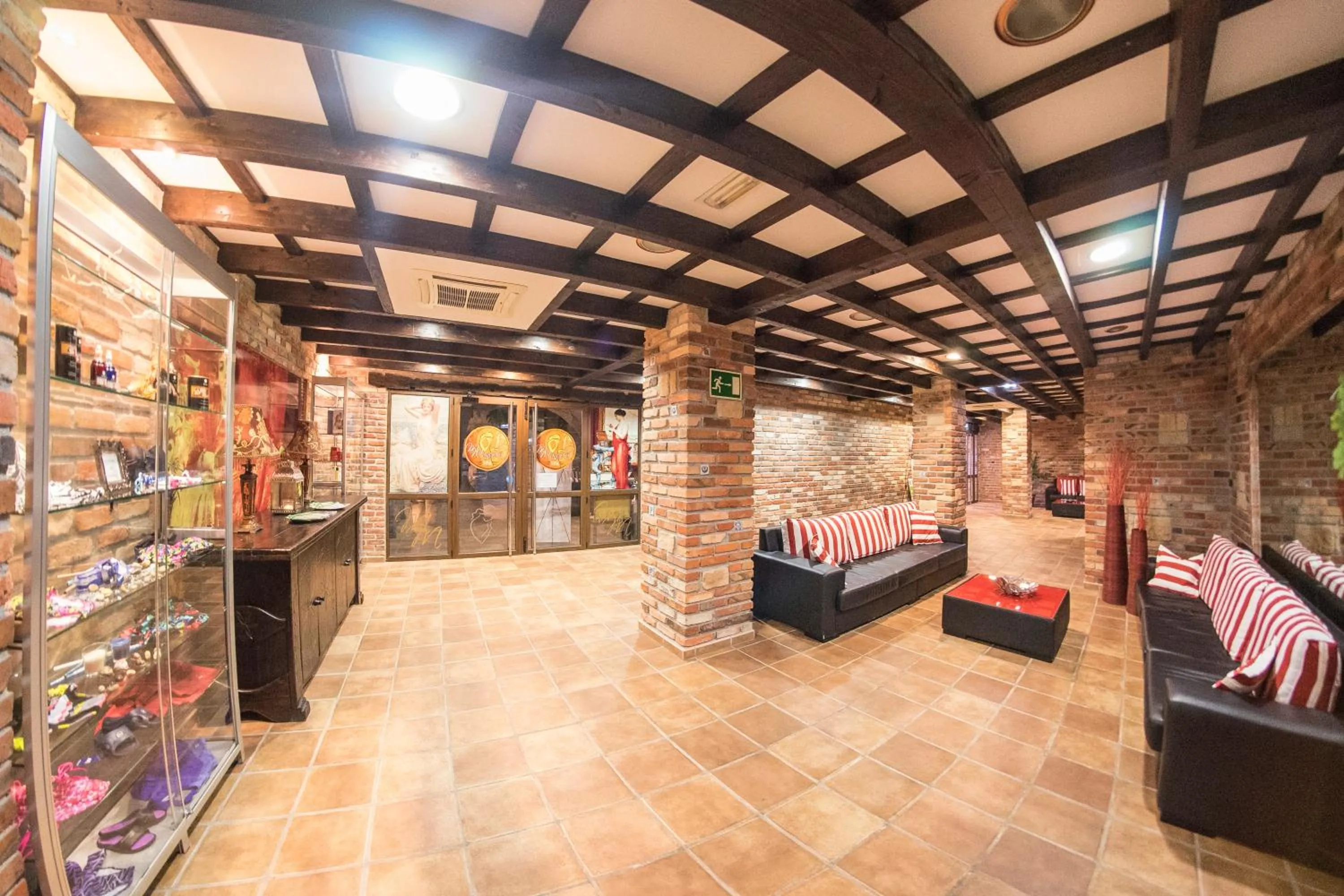 Communal lounge/ TV room, Bed in Hotel & Spa María Manuela