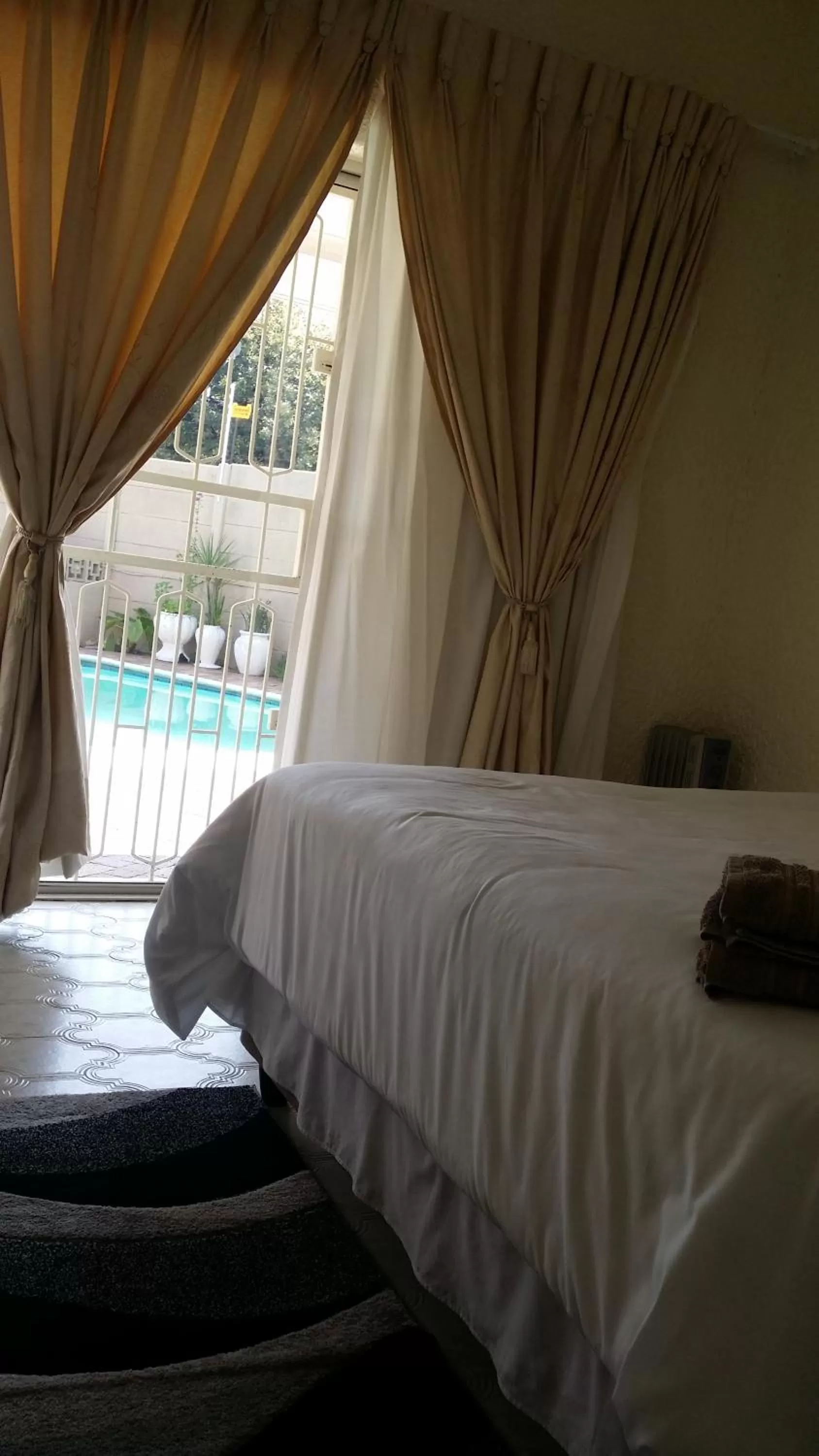 Bed in Moye Guest House