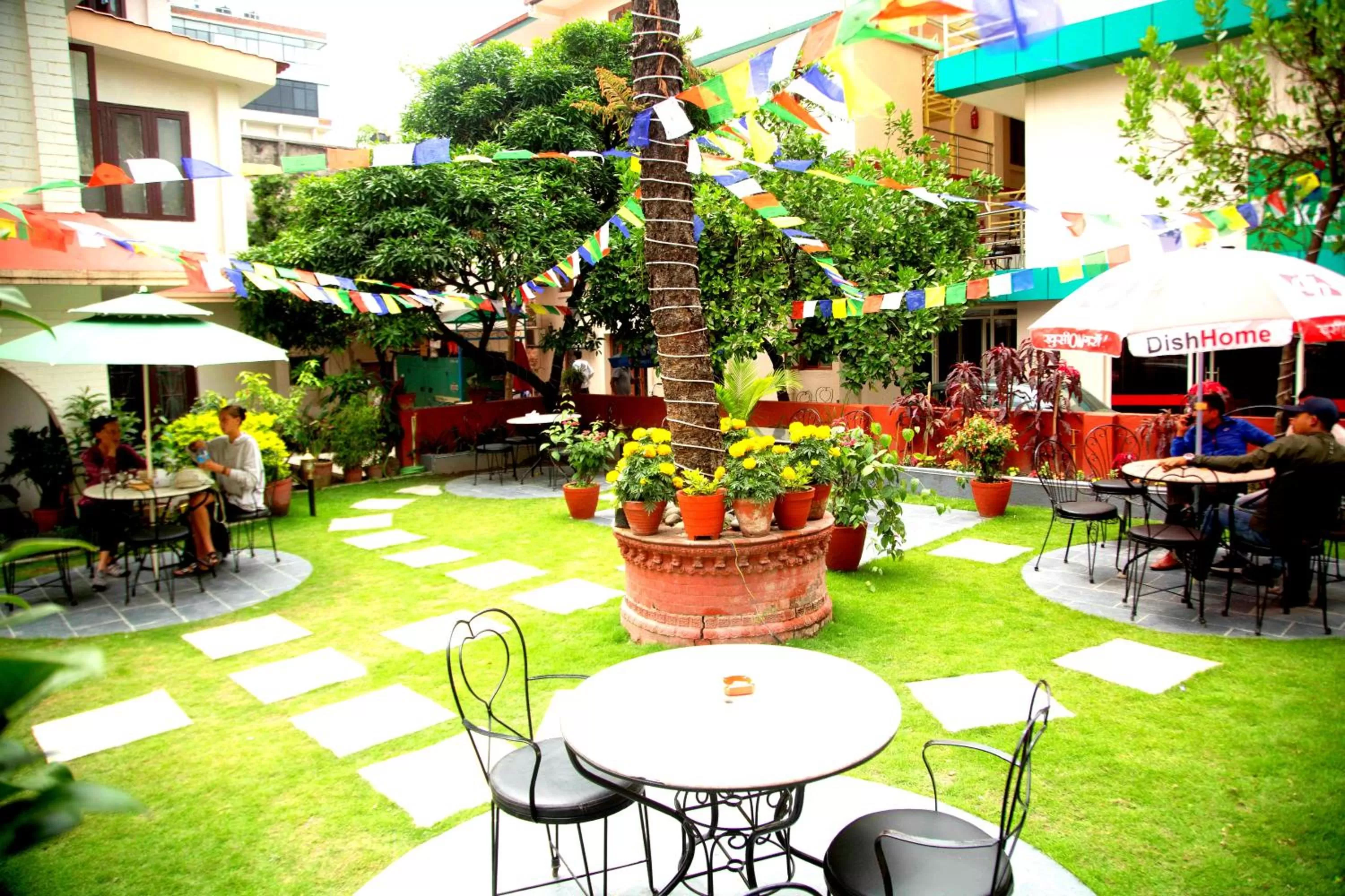 Garden in Hotel Blue Horizon