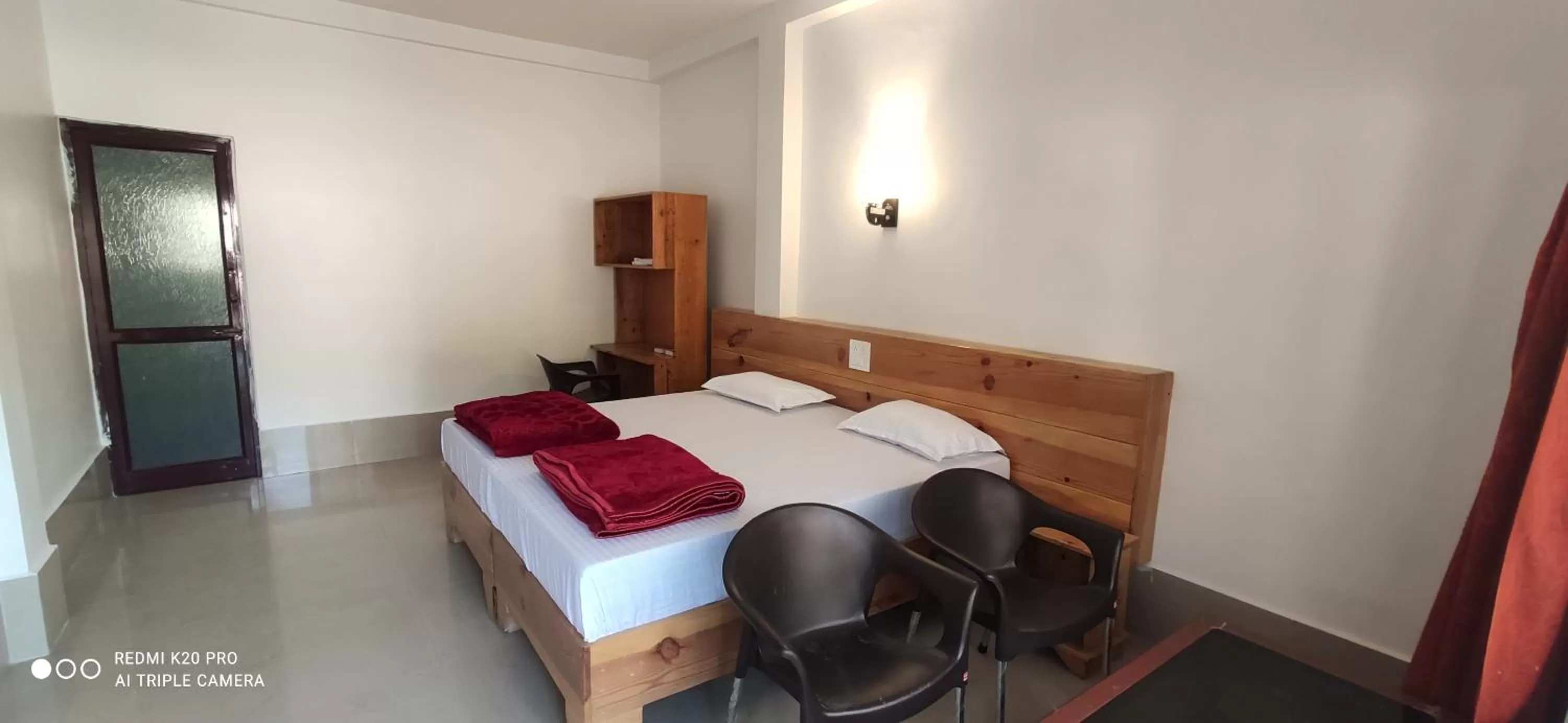 Bed, Room Photo in H7 Stay On The Ganges, Yoga & Spa Resort, Rishikesh