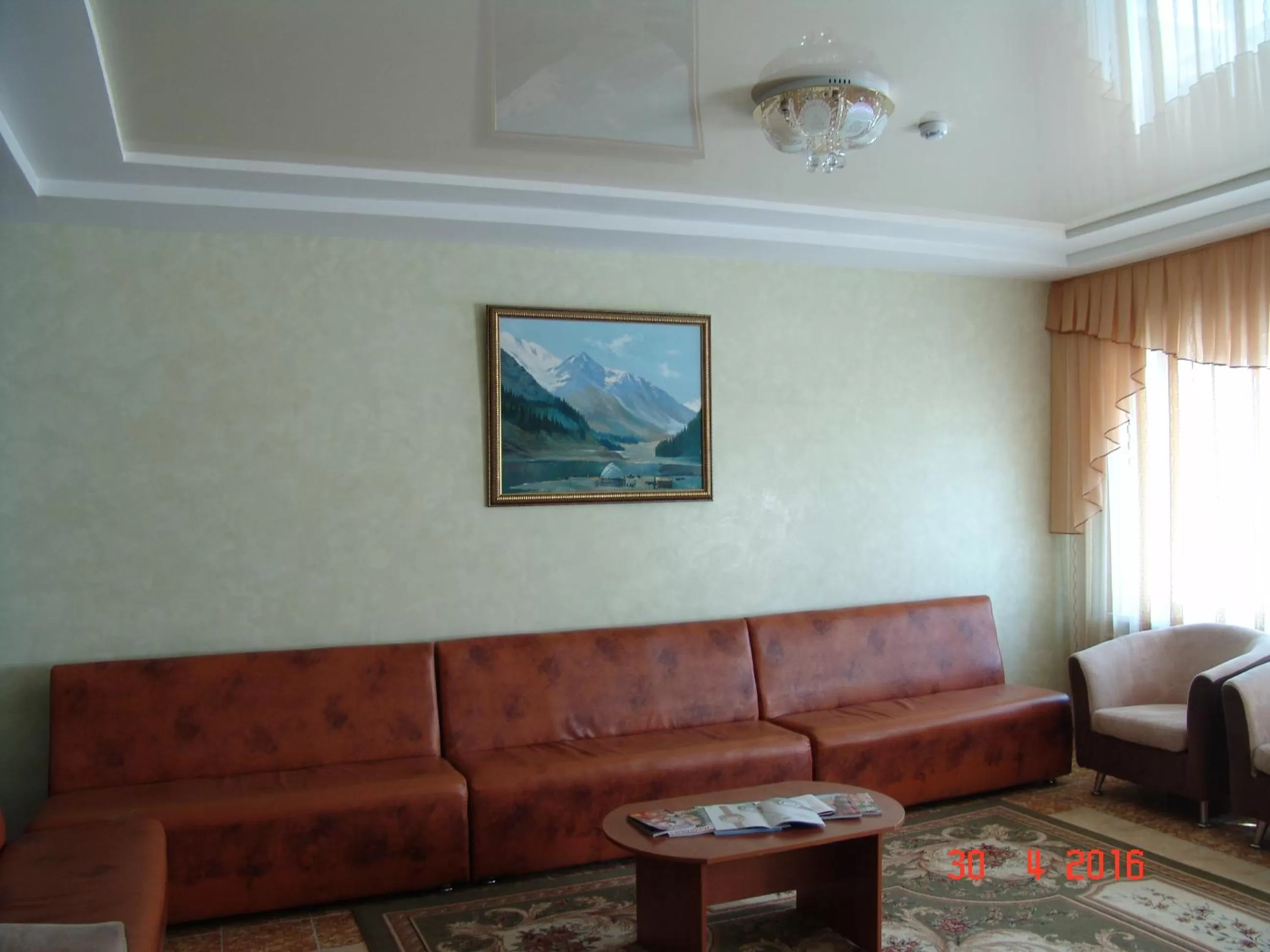 Seating Area in Zhaylau Hotel