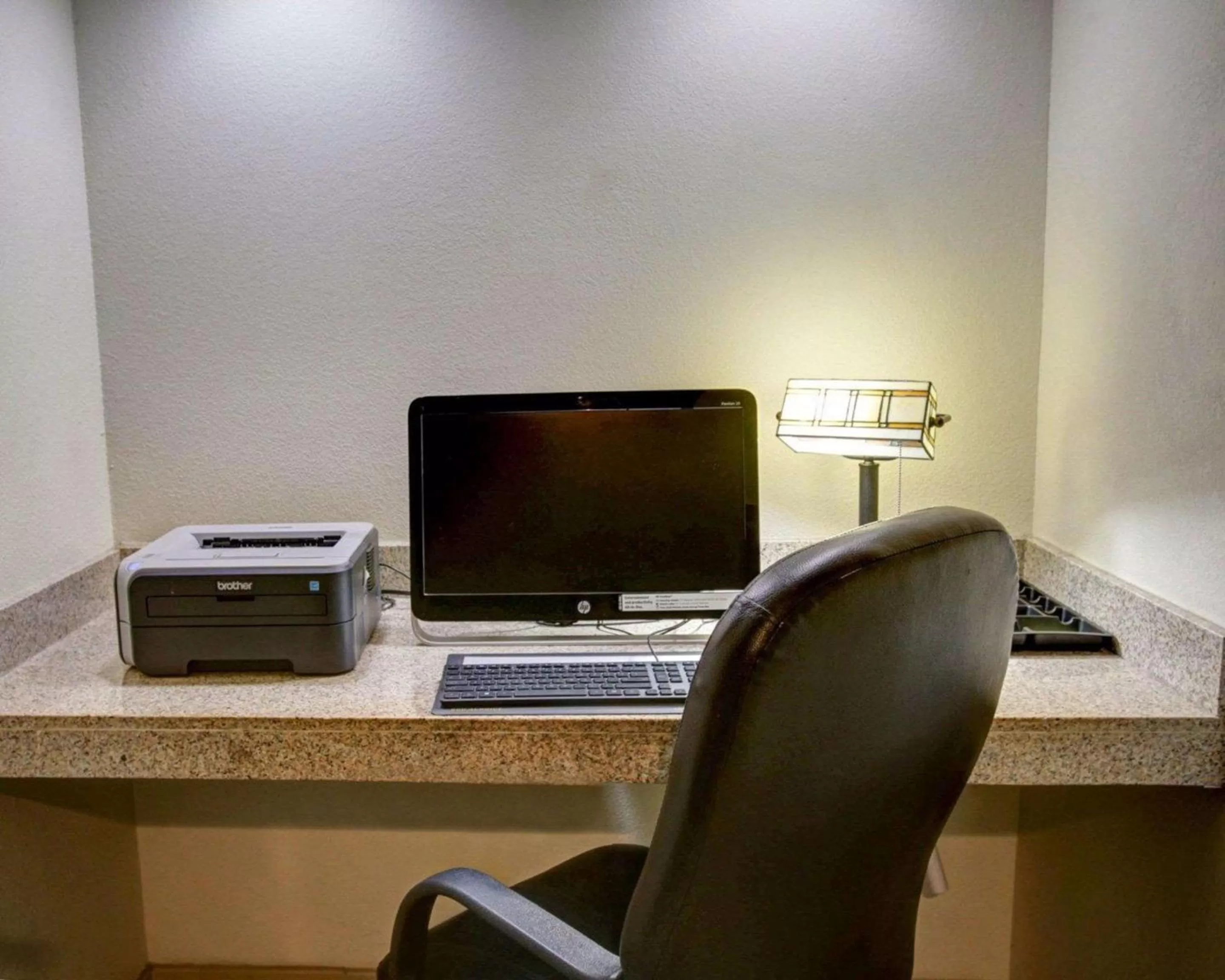 On site in Quality Inn Rockdale