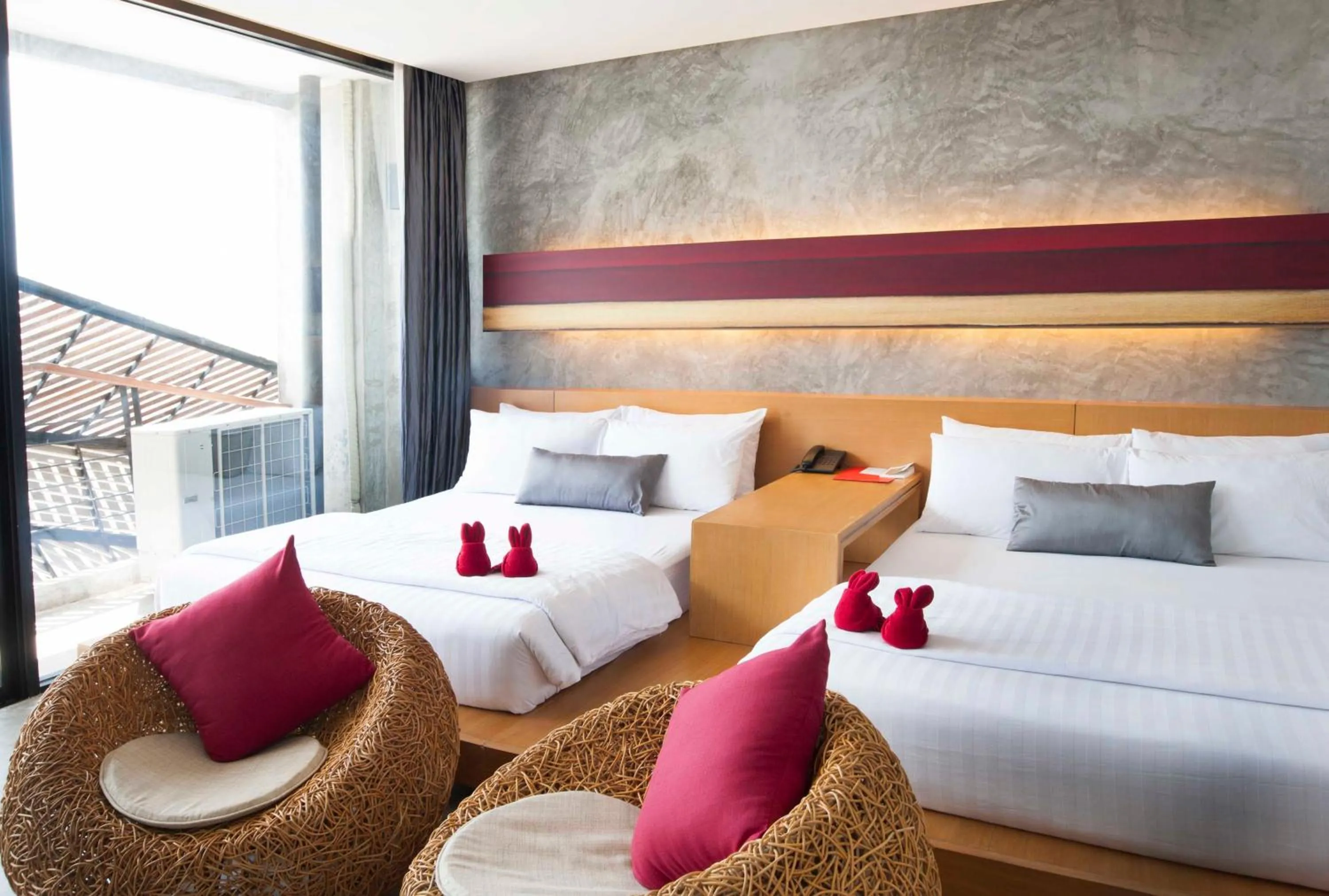 Bed in The Now Hotel - SHA Extra Plus