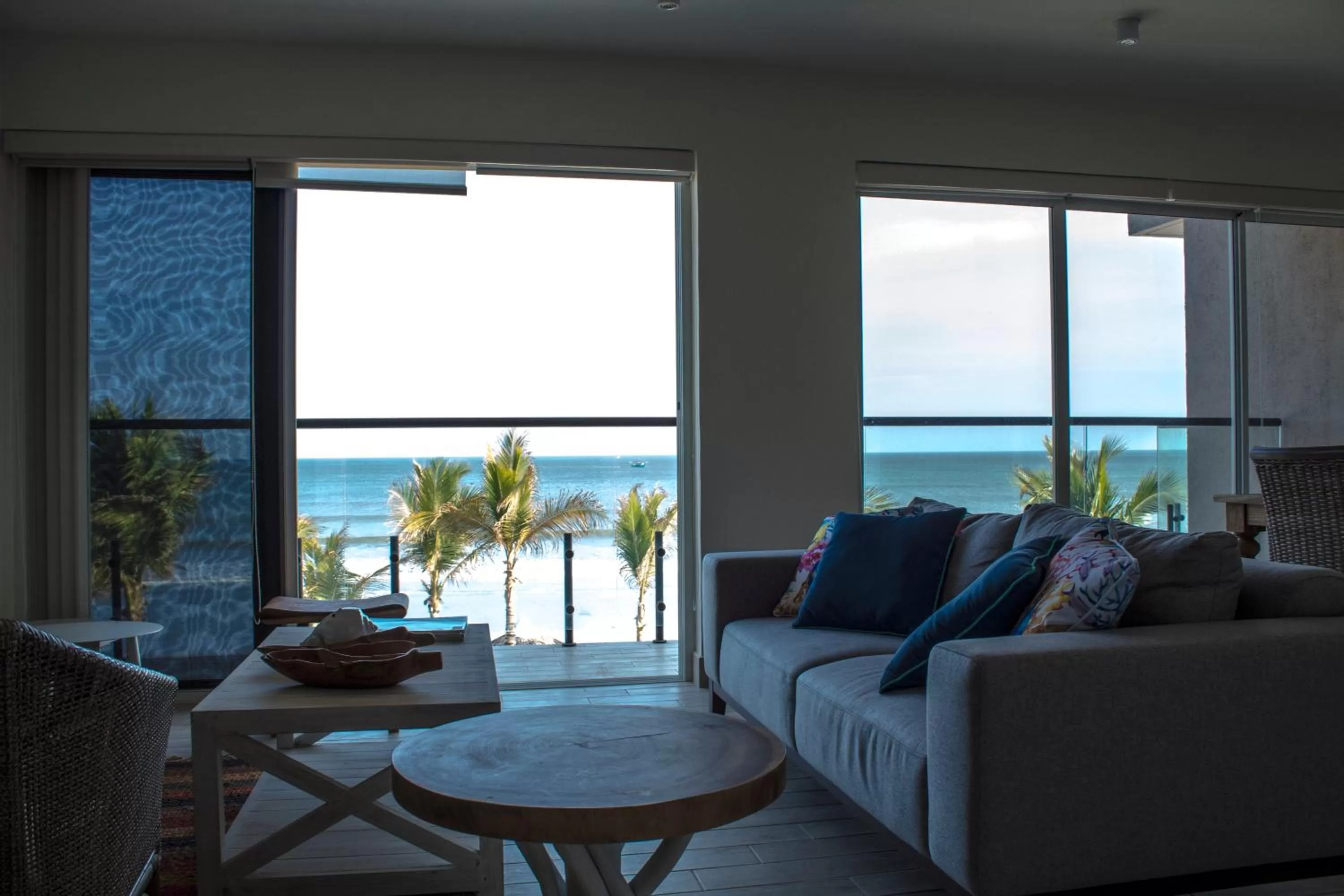 Living room, Sea View in Playa Caracol Residences