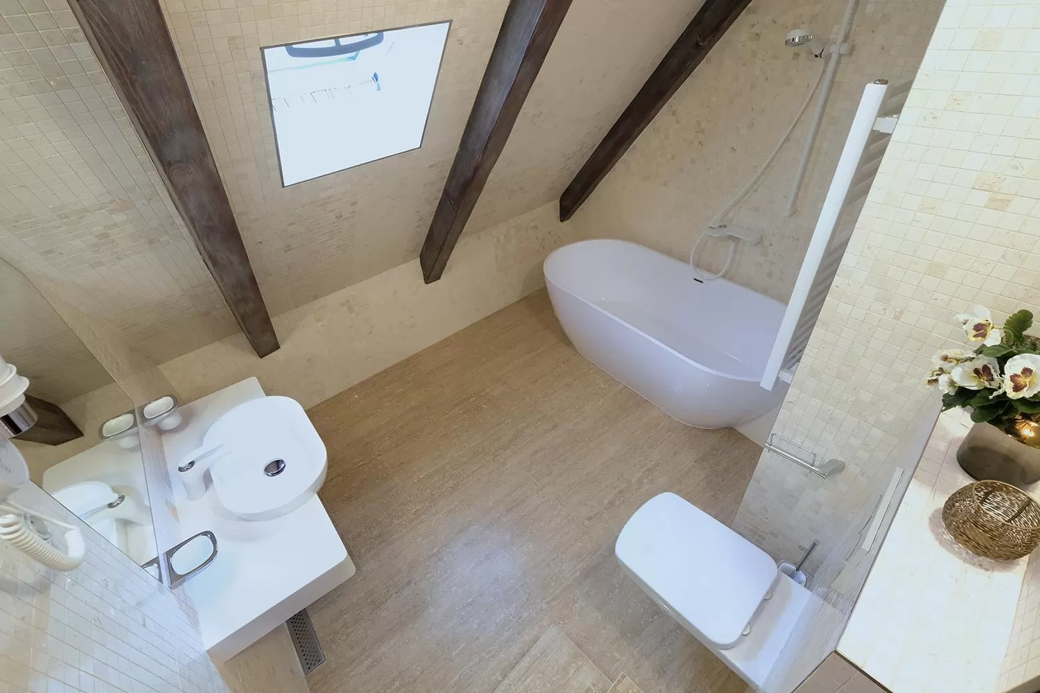 Bathroom in Hotel Ebersbach