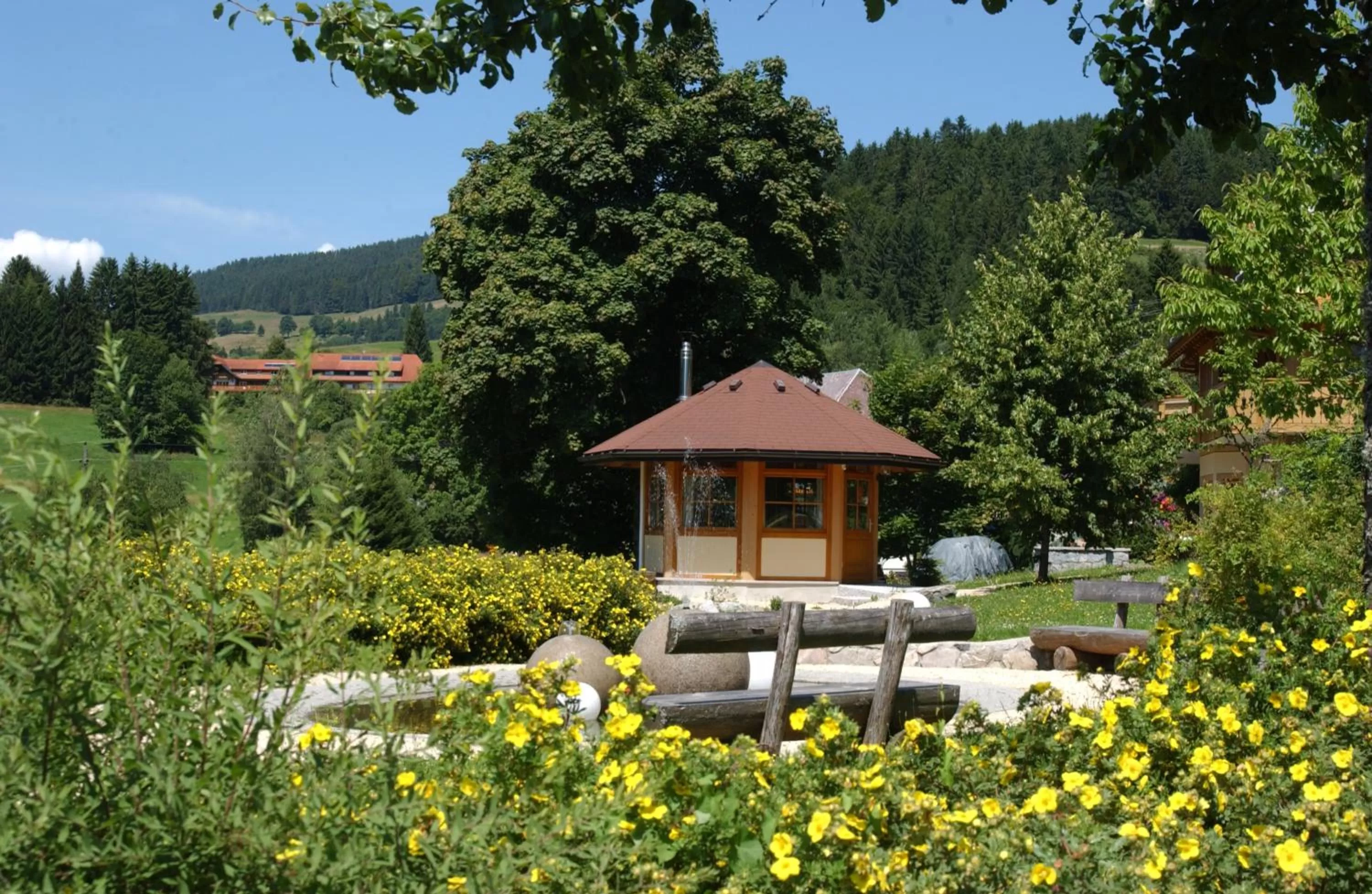Spring, Garden in Hotel Schwarzwald-Gasthof Rößle