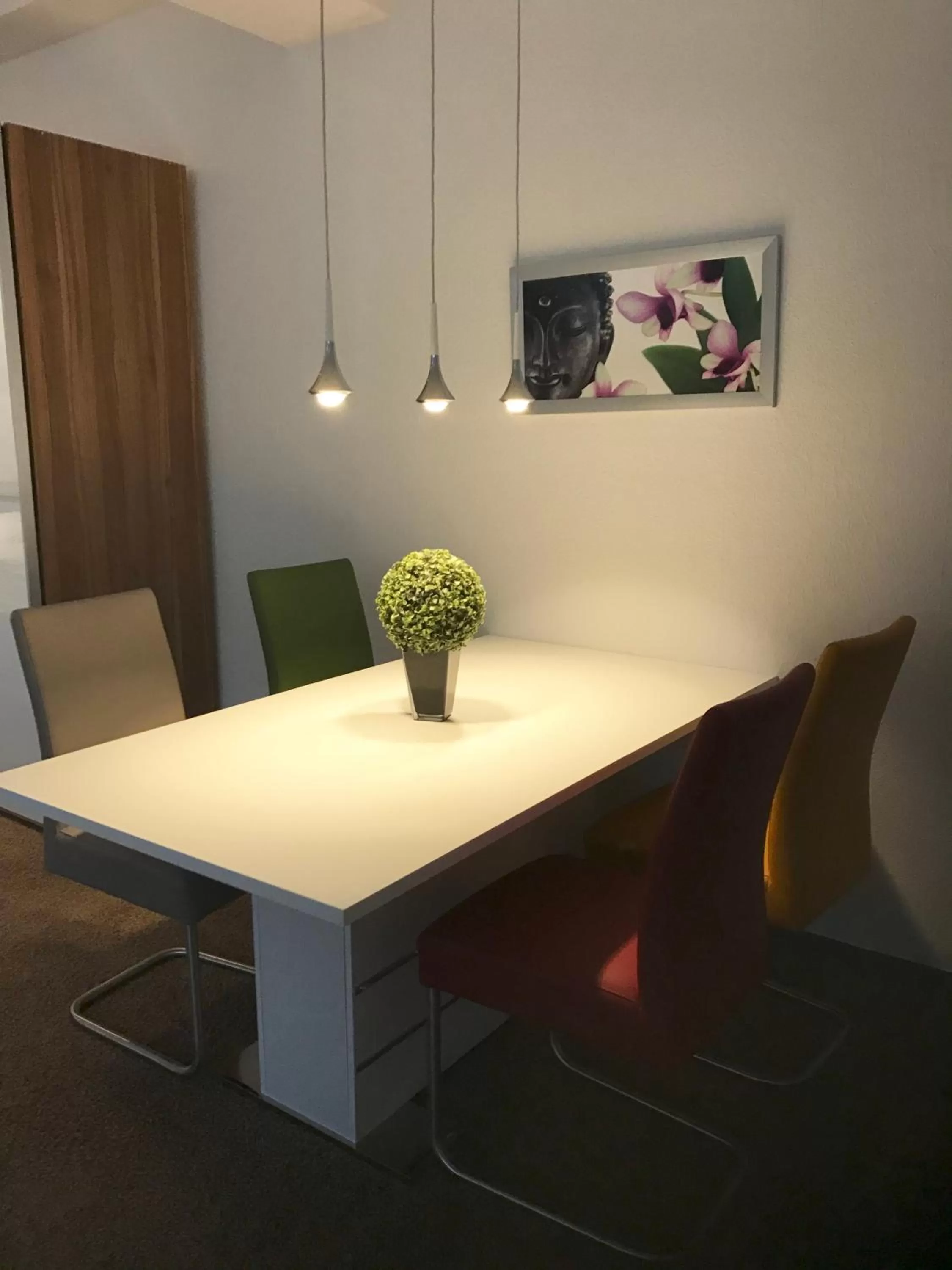 Dining Area in Gästehaus beim Prinz