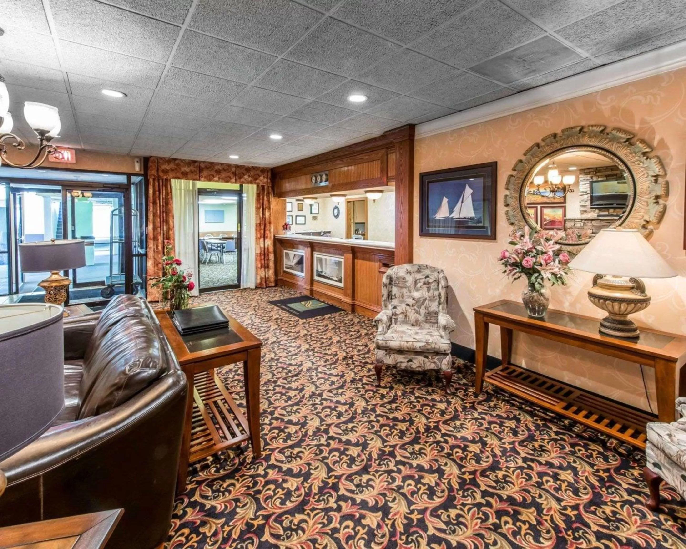 Lobby or reception in Quality Inn & Suites Erie near Casino